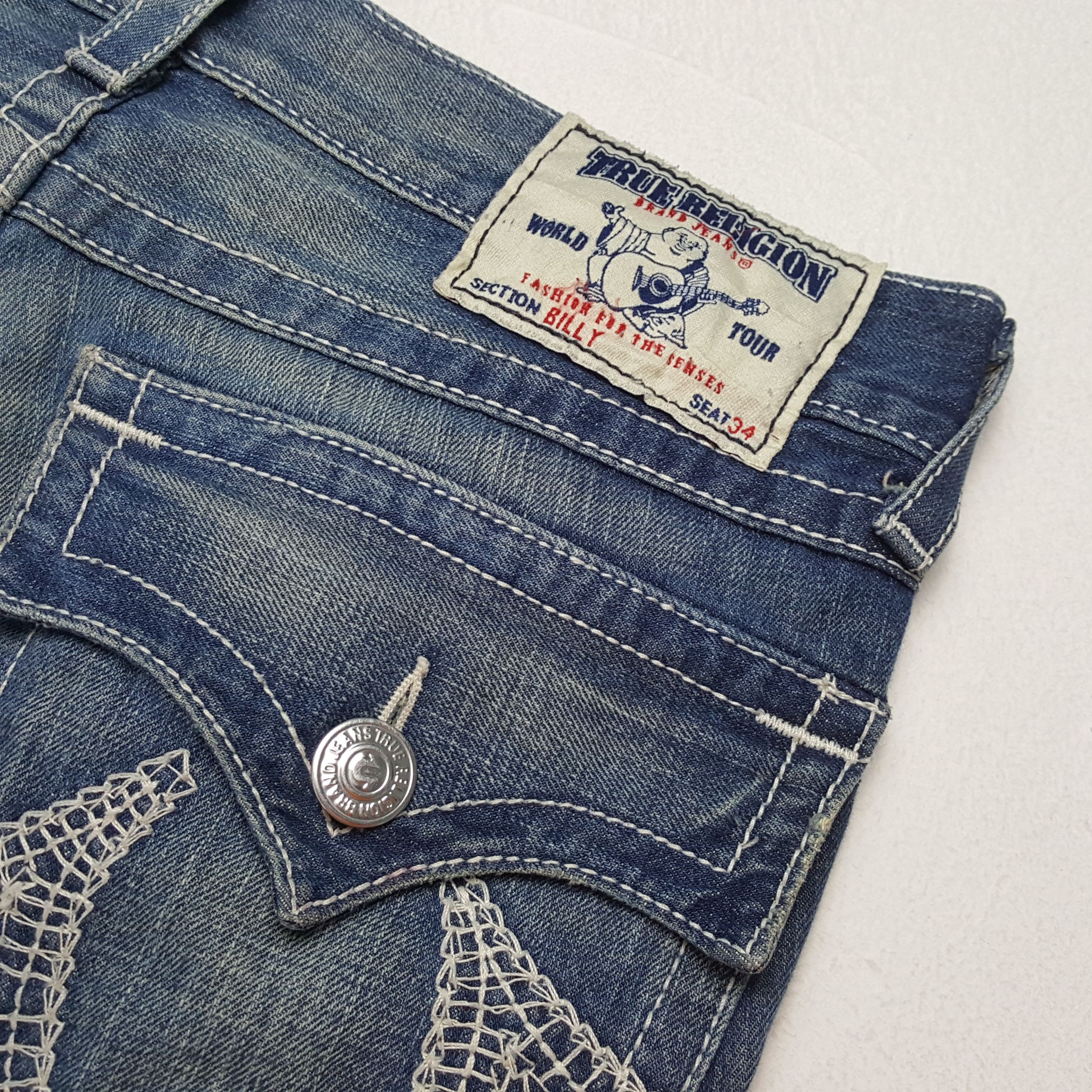 True Religion × Vintage Vintage TRUE RELIGION Section BILLT American Brand Jeans Size US 35 - 14 Thumbnail