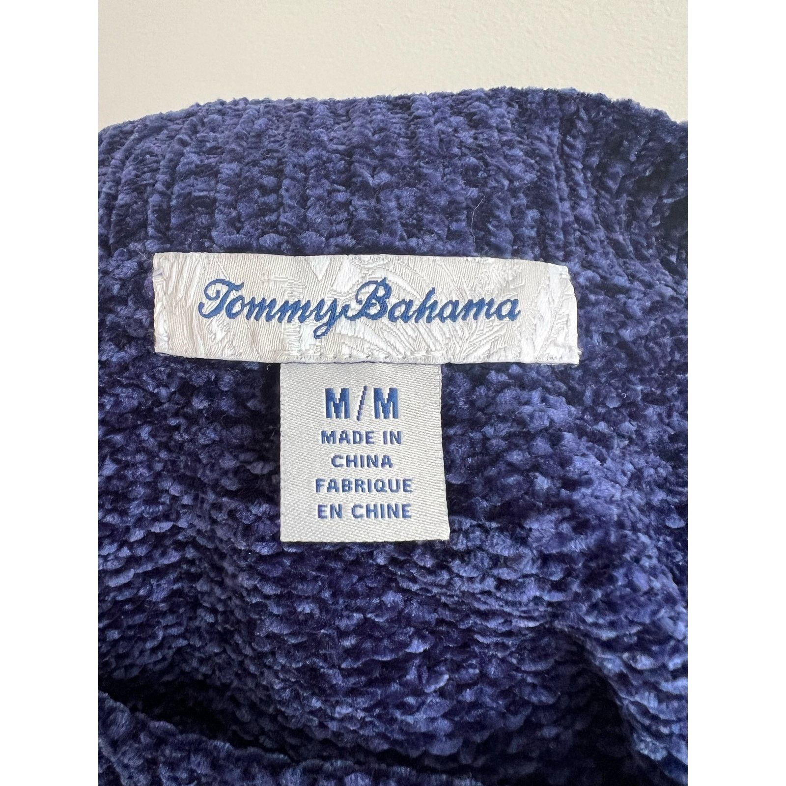 Tommy Bahama Tommy Bahama Cozy Soft Blue Sweater Medium Size M / US 6-8 / IT 42-44 - 5 Thumbnail