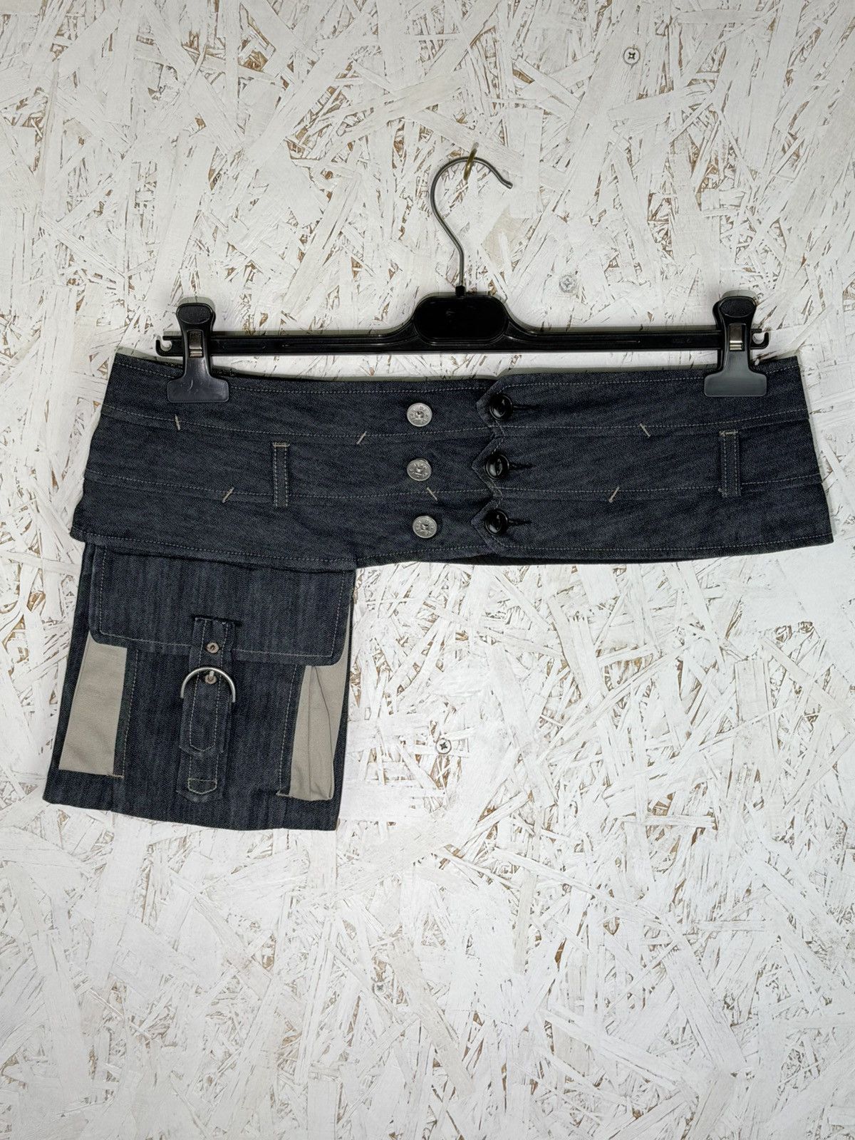 Marithe + Francois Girbaud Vintage Marithe Francois Girbaud MFG Utility Cargo Belt IT44 Size 30" / US 8 / IT 44 - 1 Thumbnail