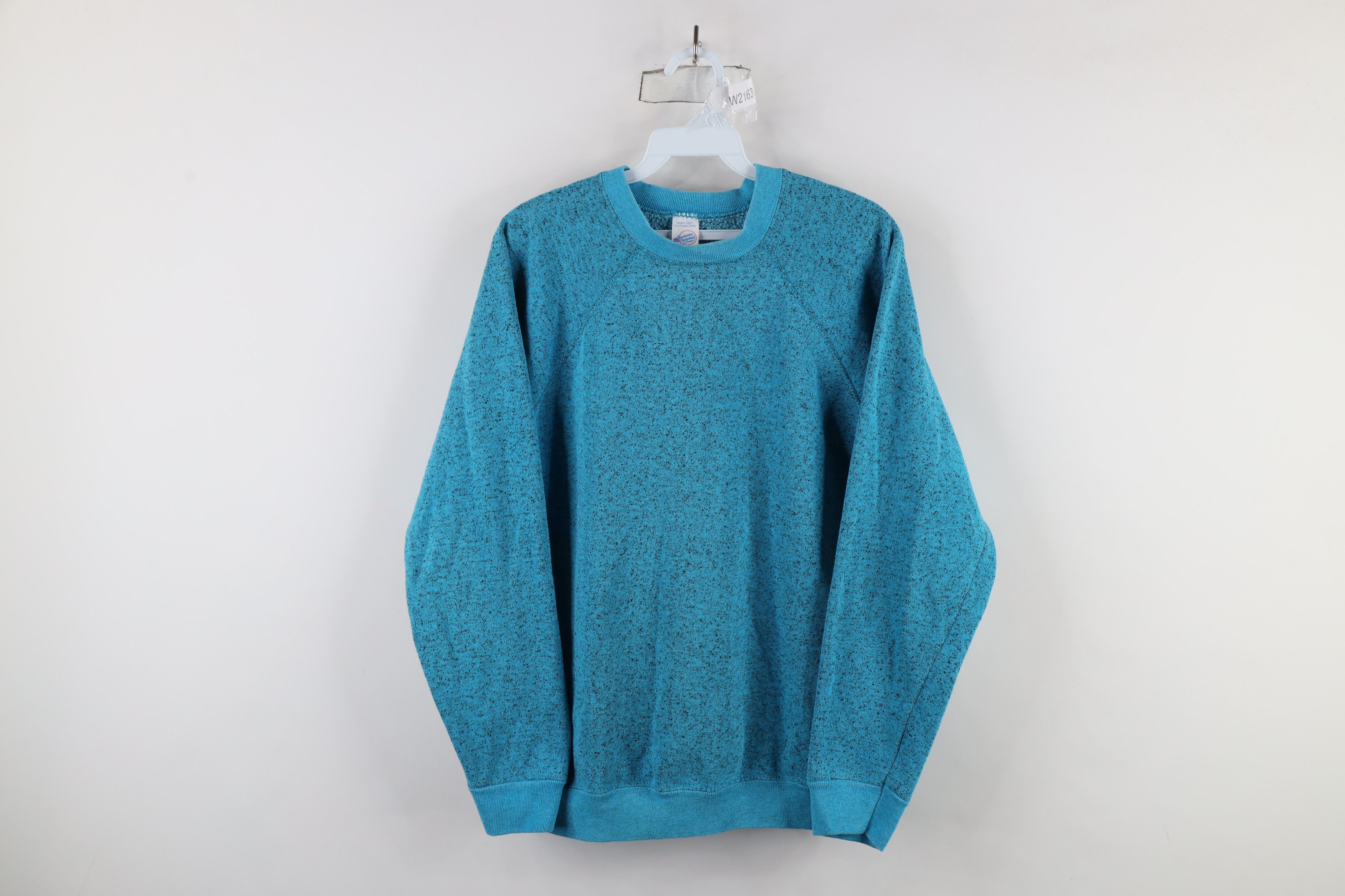 Vintage Vintage 80s 90s Streetwear Fleck Crewneck Sweatshirt USA Size L / US 10 / IT 46 - 1 Thumbnail