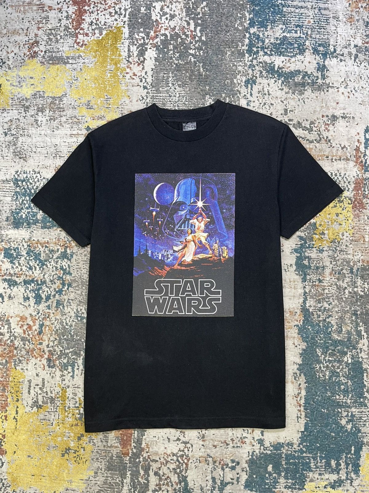 Star Wars Y2k Star Wars Hilderbrant Episode IV A New Hope Poster Shirt Size US M / EU 48-50 / 2 - 1 Thumbnail