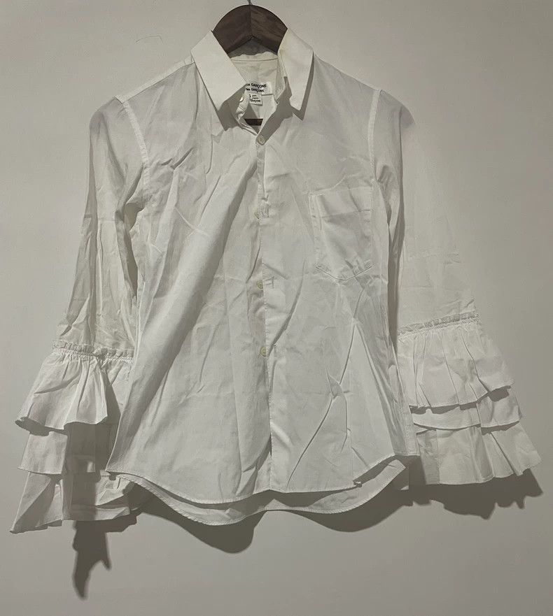 Comme des Garcons Comme Des Garcons White shirt with multiple sleeves Size XS / US 0-2 / IT 36-38 - 7 Thumbnail
