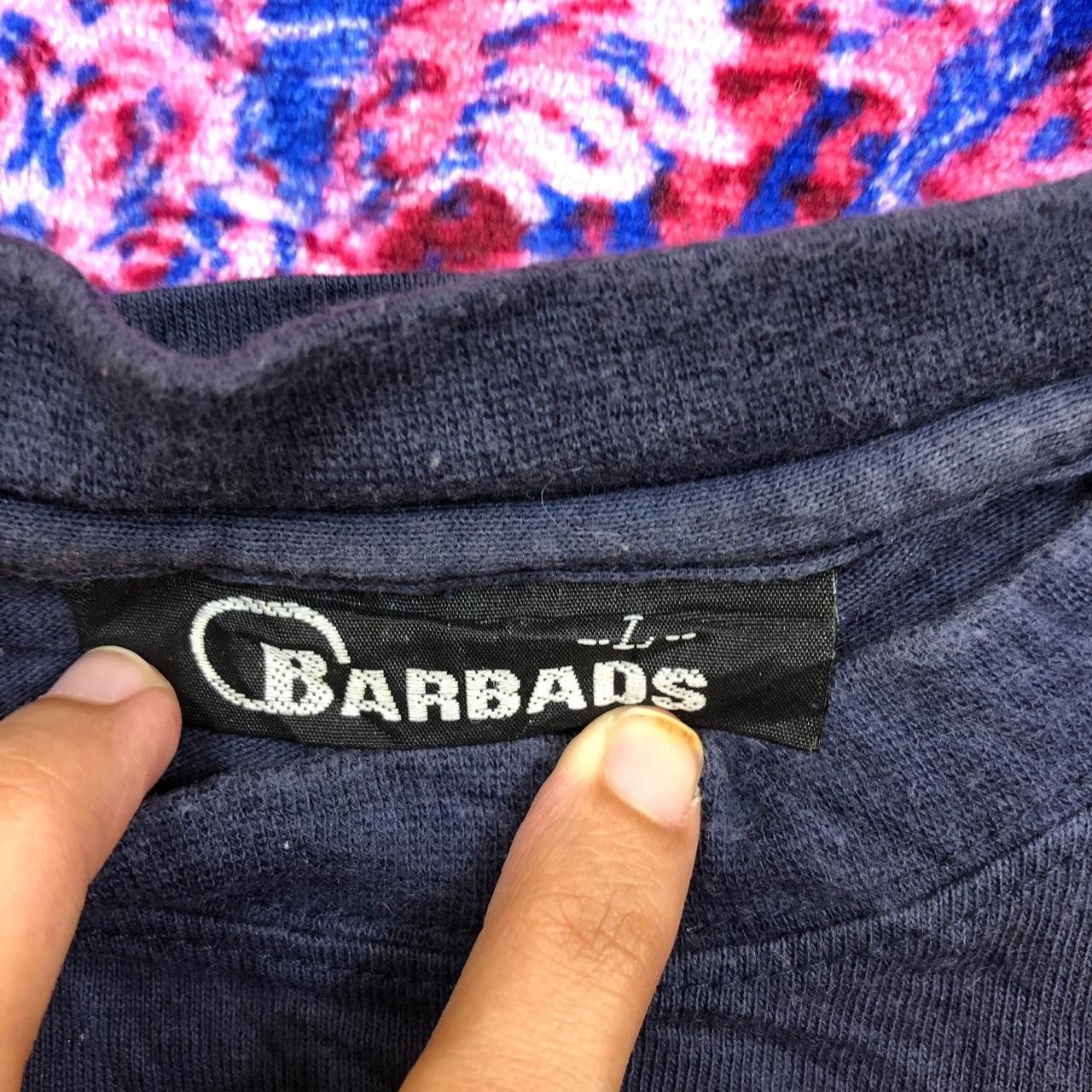 Other Vintage BARBADS TOKYO Japanese Fan Bamboo Tee Shirt Size L / US 10 / IT 46 - 5 Thumbnail