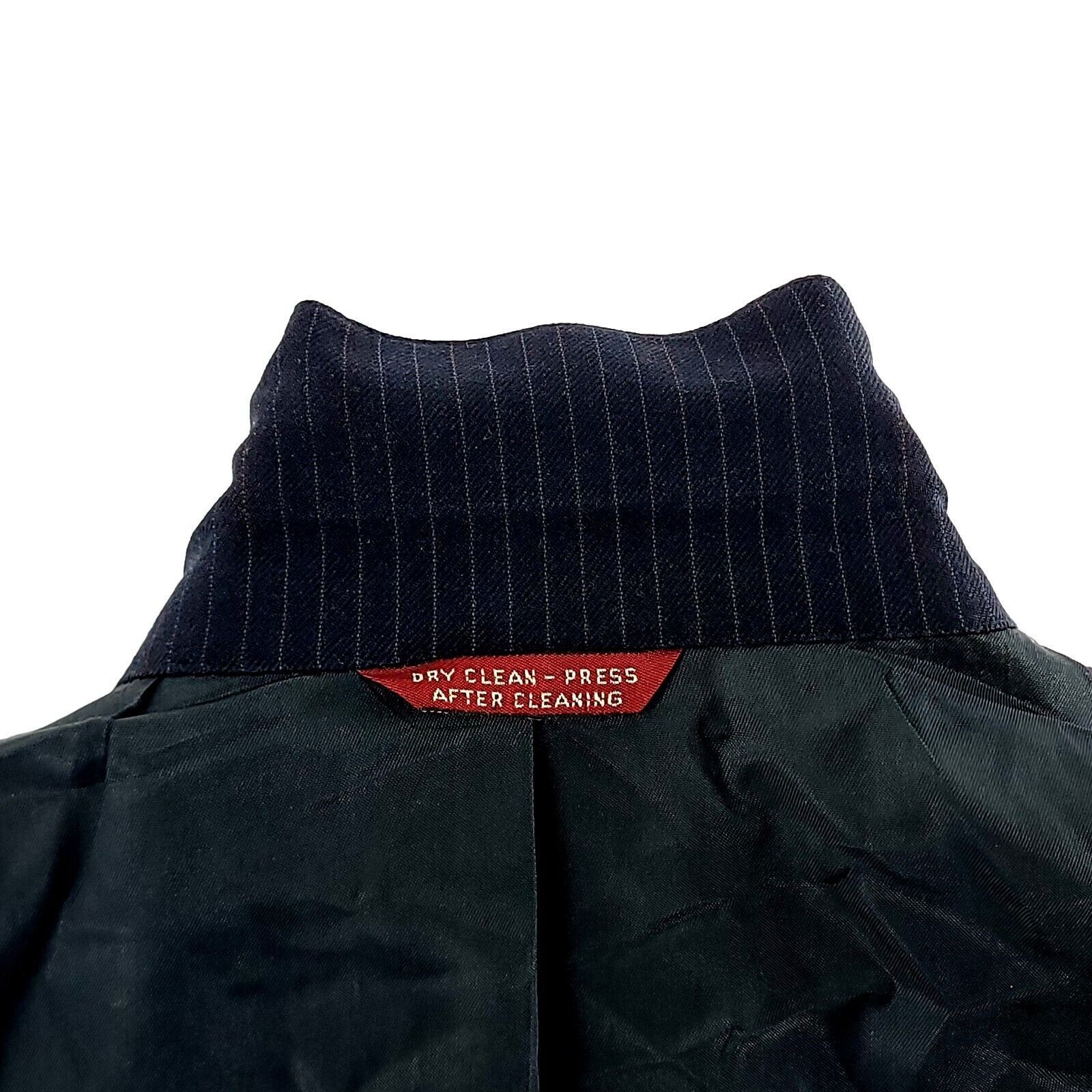 Vintage Cricketeer Blue Wool W/ Blue Red Striped 2 Button 2 Piece Su Size 42L - 11 Thumbnail