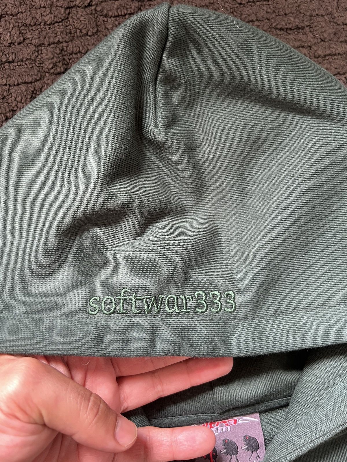 Hypebeast × murd333r.fm MURD333R FM x ULTRA SOFTWAR333 HOODIE GREEN SIZE MEDIUM Size US M / EU 48-50 / 2 - 3 Thumbnail