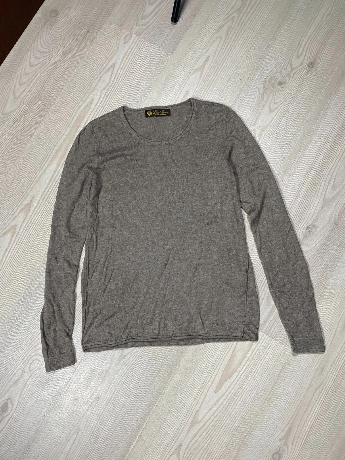 Loro Piana Loro Piana Coton 100% Sweater Creamy Size XS / US 0-2 / IT 36-38 - 2 Thumbnail