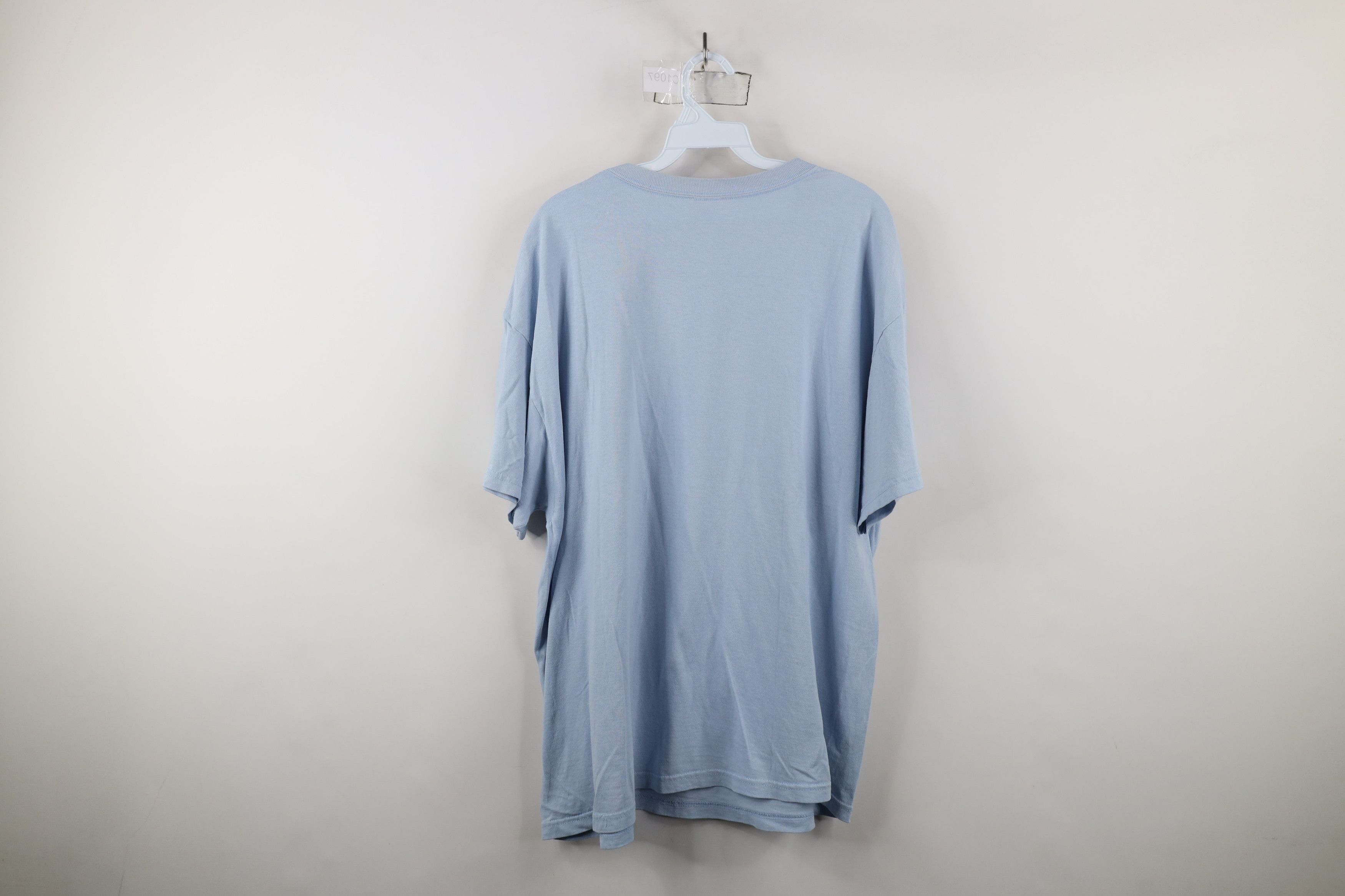 Vintage Vintage 90s Y2K Streetwear Spell Out Whatever T-Shirt Blue Size US XL / EU 56 / 4 - 11 Thumbnail