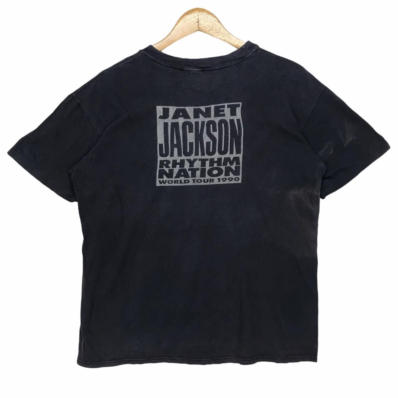 Vintage Vintage 1990 JANET JACKSON Rhythm Nation World Tour Concert Size US M / EU 48-50 / 2 - 3 Thumbnail