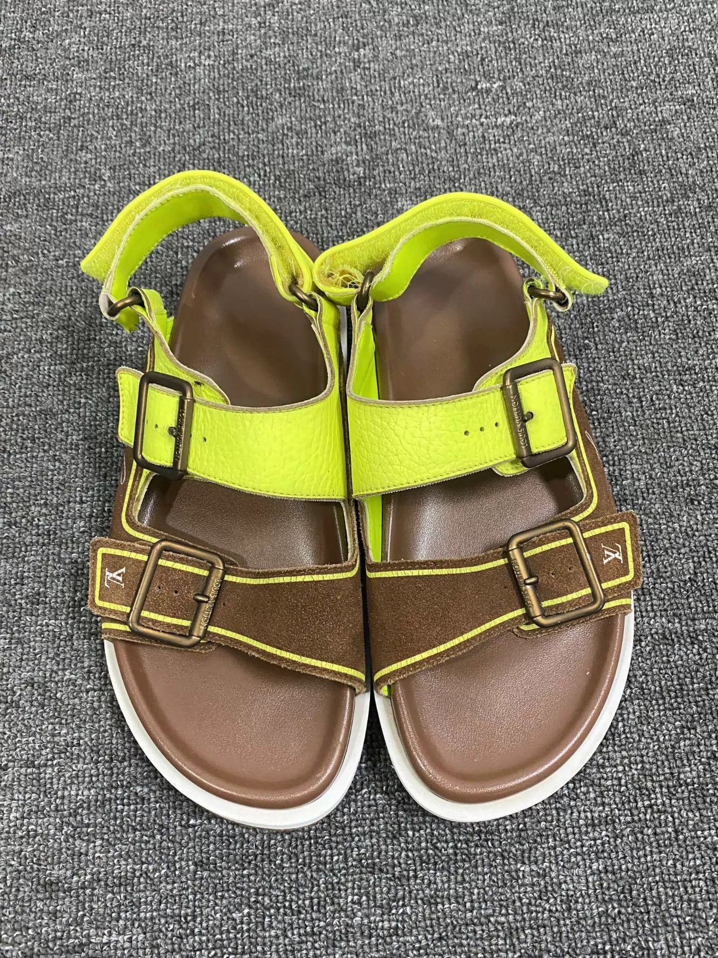 Louis Vuitton LV Tan Brown Trainer Slipper Size 41 Size US 8 / EU 41 - 2 Thumbnail