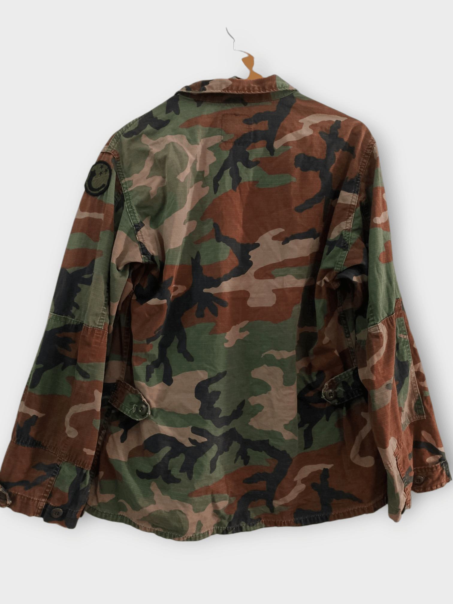 Vintage Vintage US Army Woodland BDU Jacket Ripstop 80s-90s OG-107 Size US L / EU 52-54 / 3 - 2 Thumbnail
