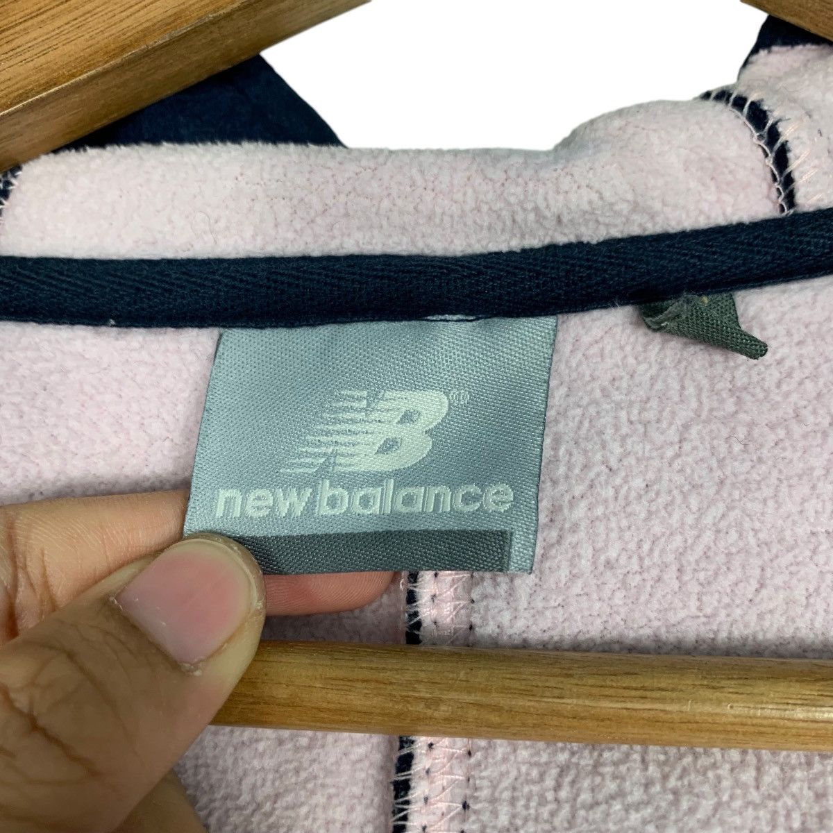 New Balance NEW BALANCE Zipper Fleece Hoodies #1892-C82 Size S / US 4 / IT 40 - 18 Thumbnail