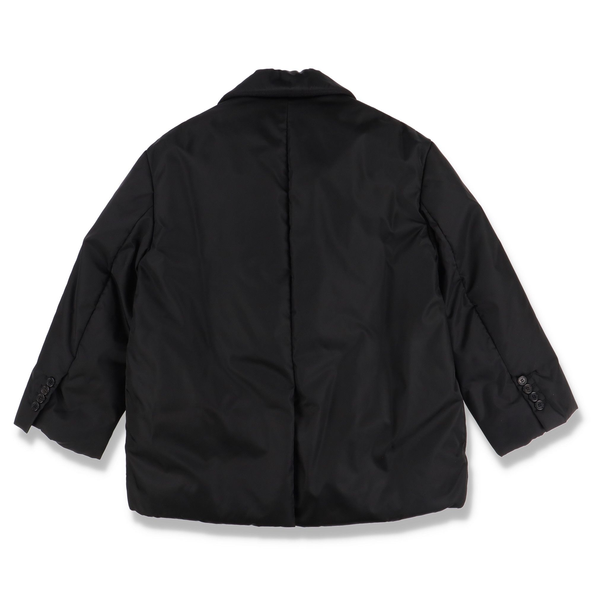 Prada Black Re-Nylon Padded Down Blazer Jacket Size M / US 6-8 / IT 42-44 - 12 Thumbnail