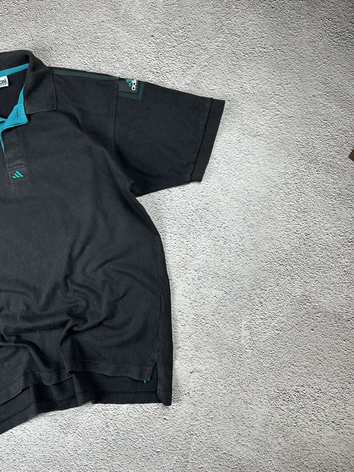 Adidas Vintage Adidas Equipment Polo Faded Y2K Logo Style Size US L / EU 52-54 / 3 - 5 Thumbnail