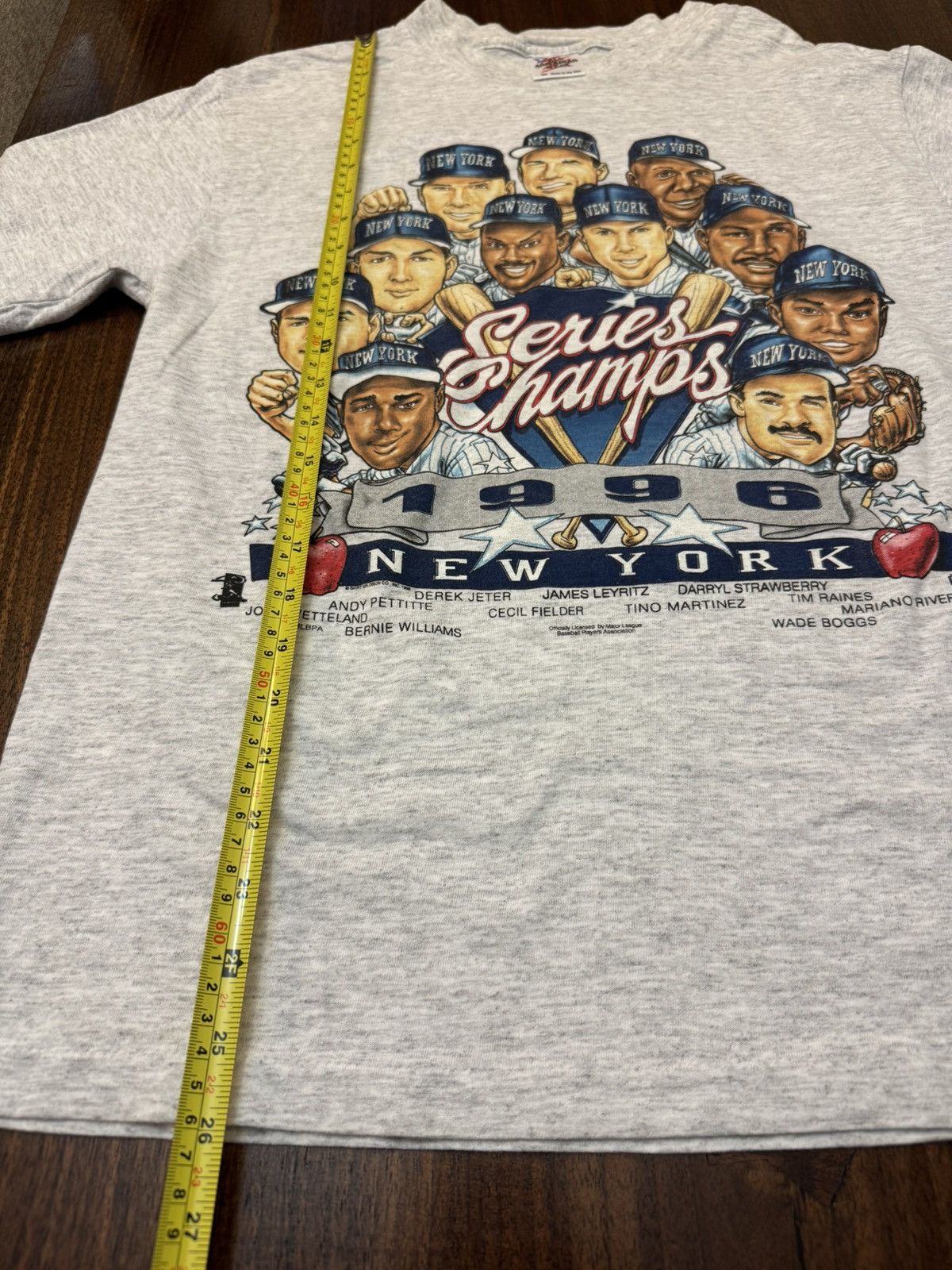 MLB Vintage New York Yankees World Series 1996 Tee Shirt Size US M / EU 48-50 / 2 - 6 Thumbnail