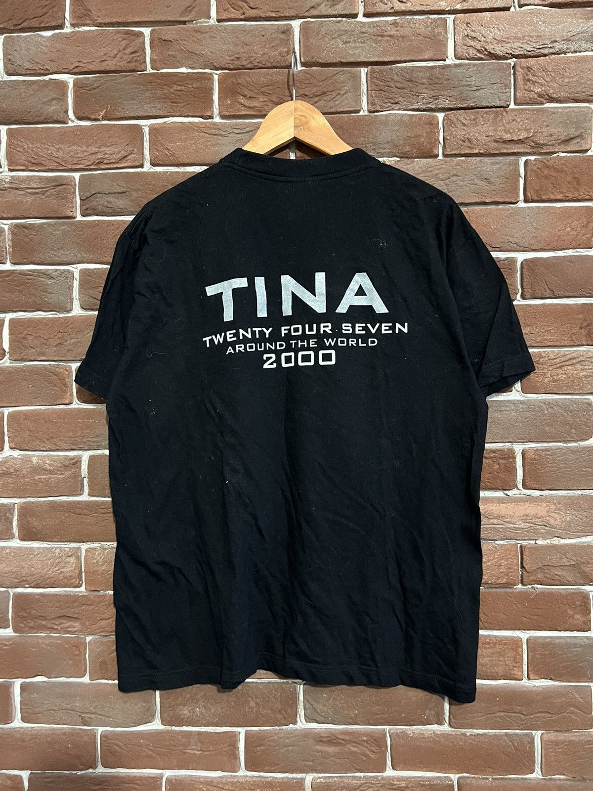 Band Tees Vintage 1999 Tina Turner T Shirt Tee Janet Jackson Chapman Size US L / EU 52-54 / 3 - 2 Thumbnail