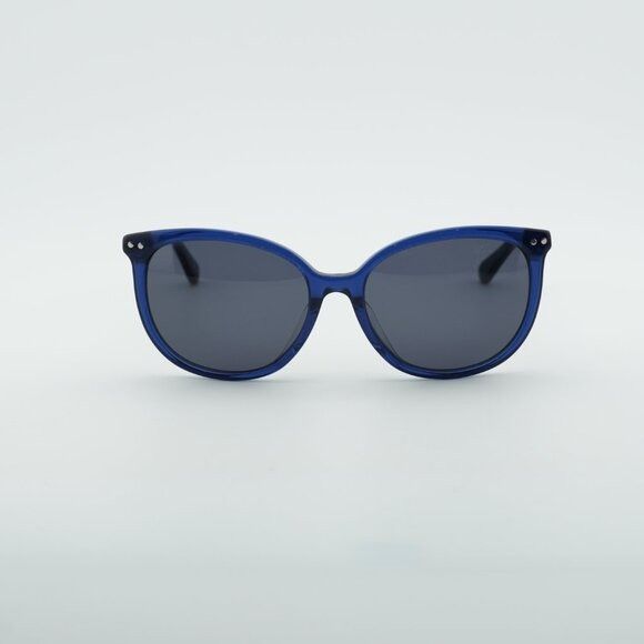 Kate Spade Kate Spade ALINA/F/S 0PJP IR Sunglasses Blue Cat Eye Frame Size ONE SIZE - 2 Thumbnail