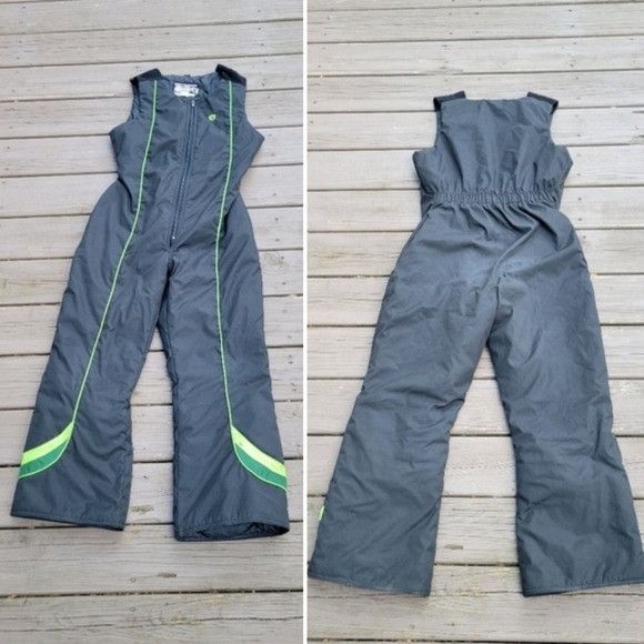 Vintage Vintage 90s y2k Arcticwear Black Neon Green Two Piece Snow S Size M / US 6-8 / IT 42-44 - 4 Thumbnail