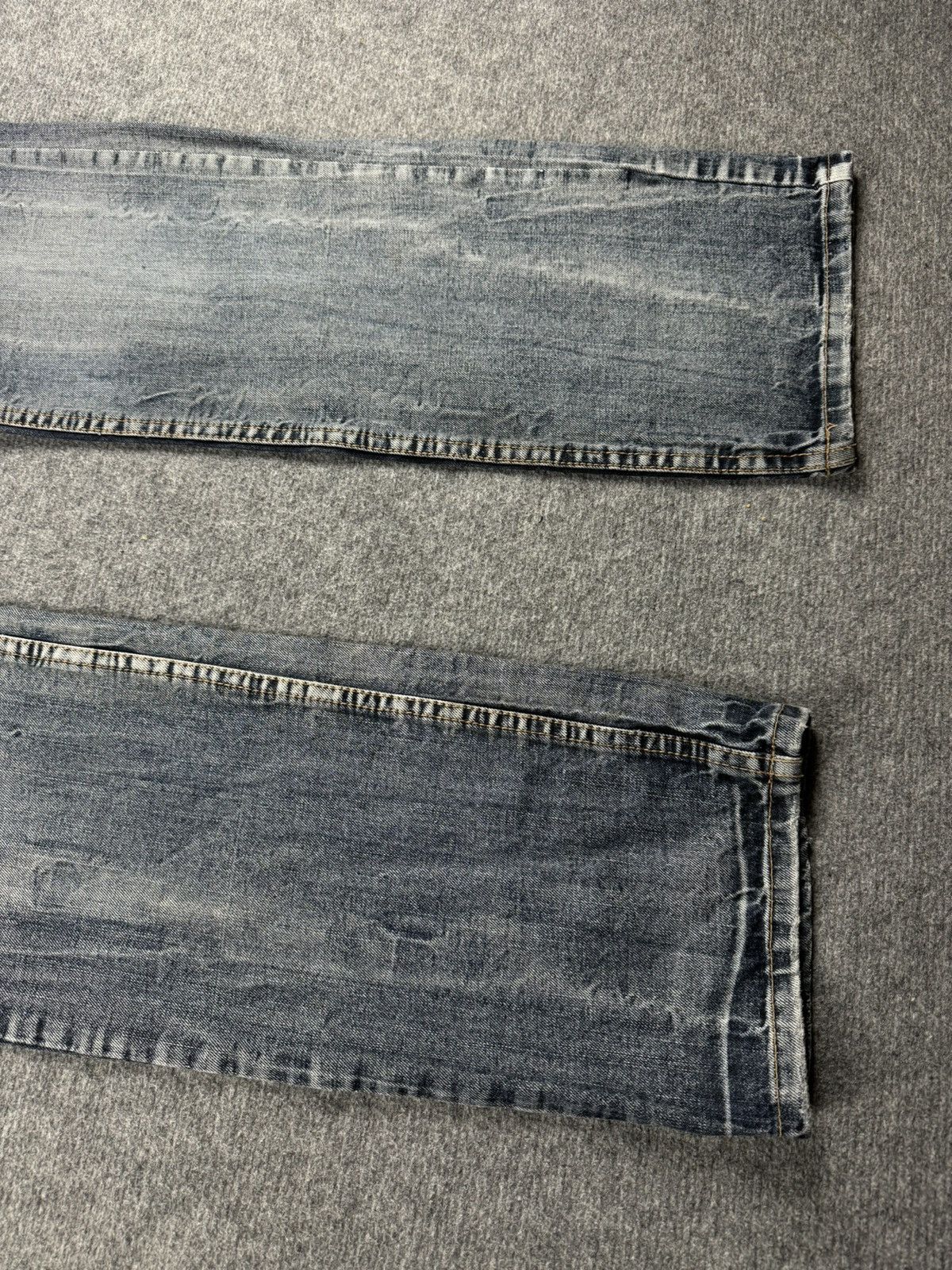 Japanese Brand Vintage distressed denim emroidered swag pants y2k denim Size US 34 / EU 50 - 10 Thumbnail