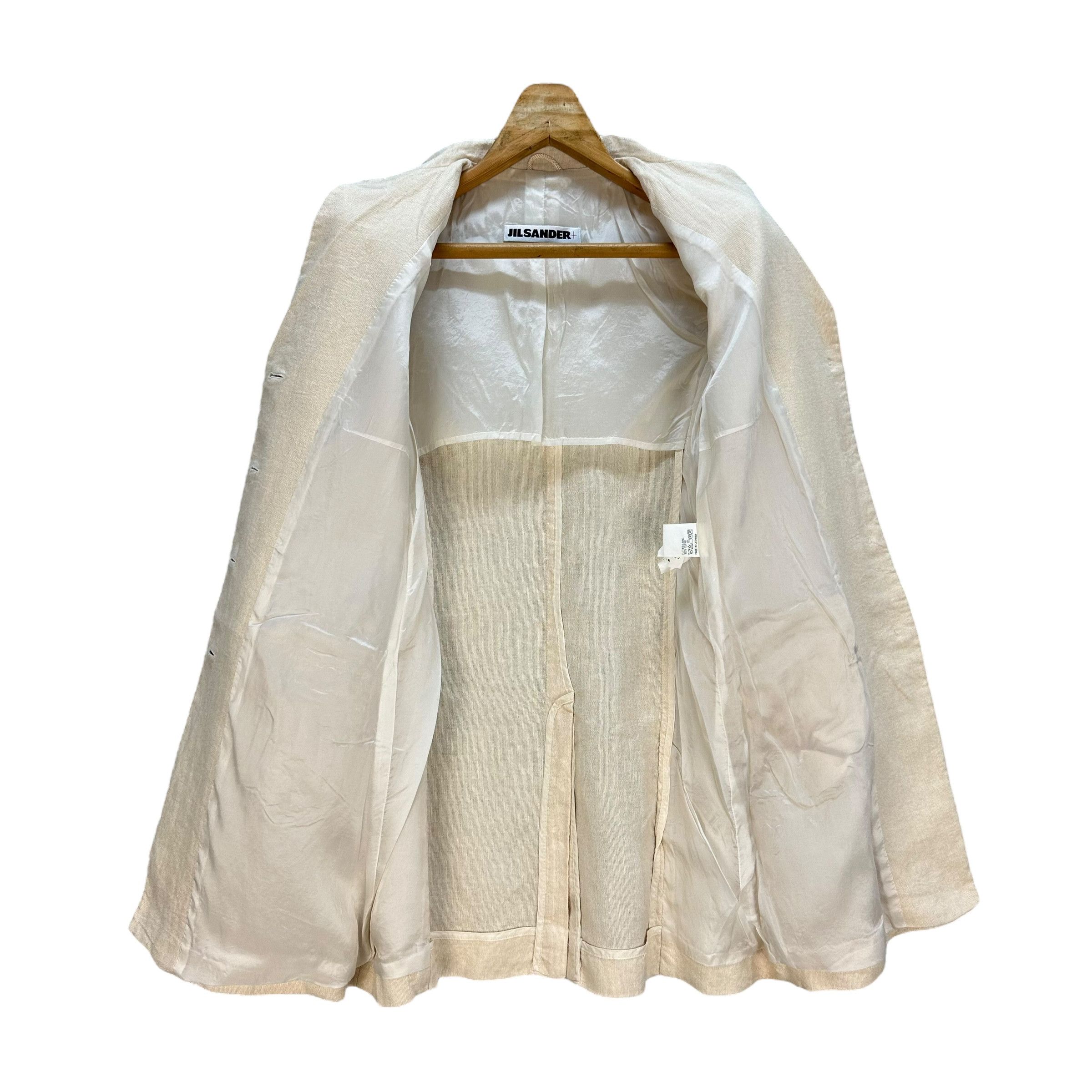 Jil Sander JIL SANDER Made in Germany Linen Coat Jacket #A18-0427 Size XS / US 0-2 / IT 36-38 - 6 Thumbnail