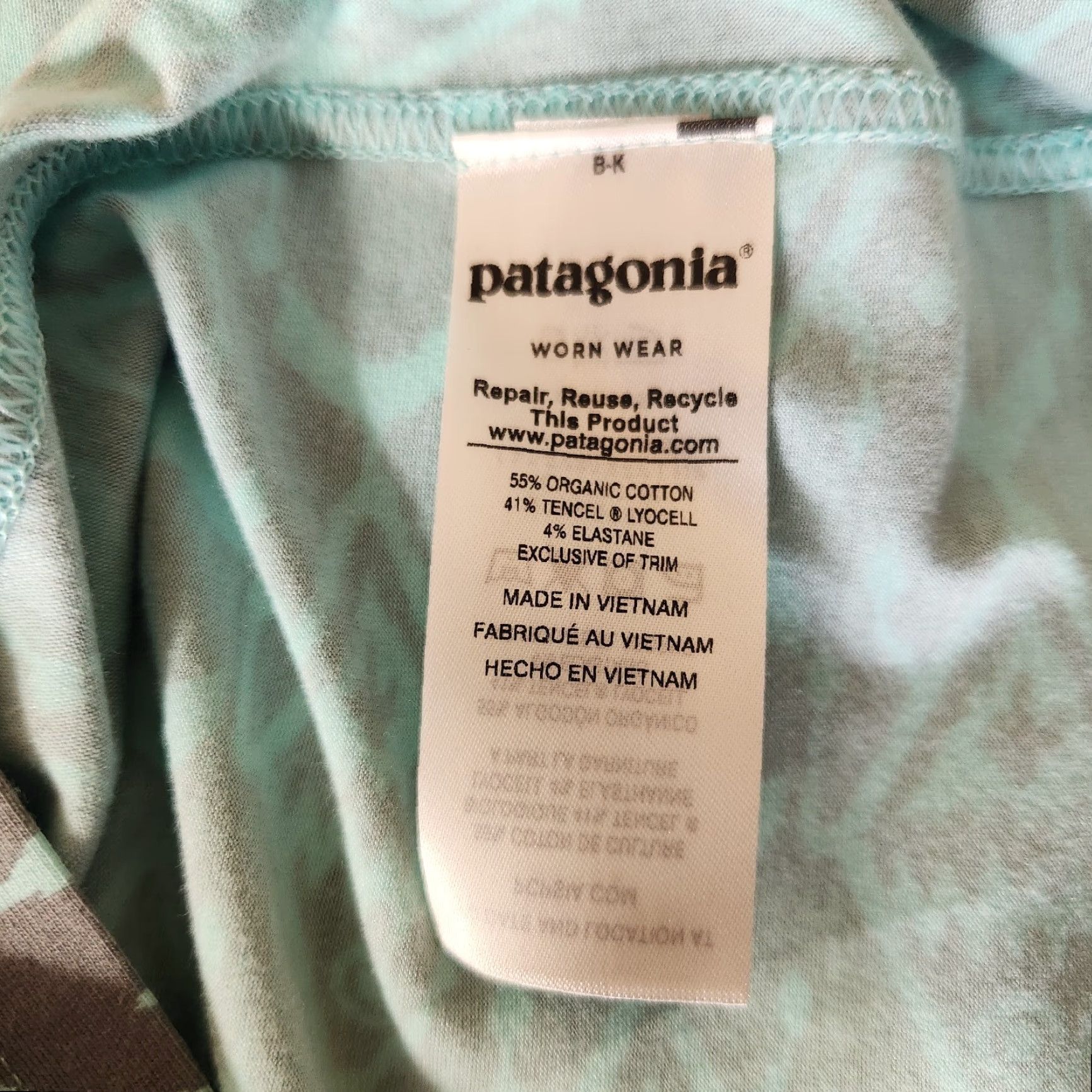 Patagonia Patagonia Worn Wear West Ashley Drifter Gray Ikat Fish Tank Dress S Womens Shirt? Size S / US 4 / IT 40 - 6 Thumbnail