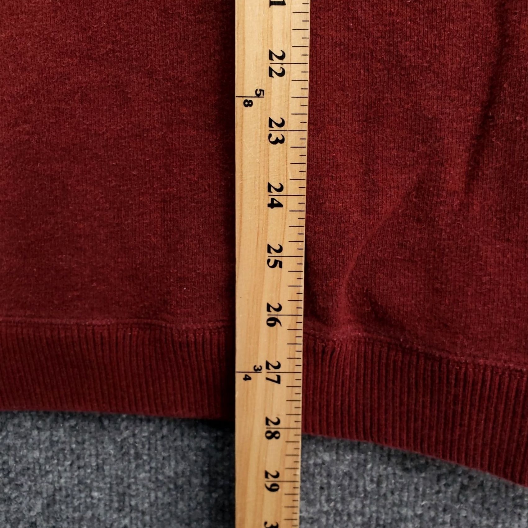 Tommy Bahama Tommy Bahama Sweater Mens XL Reversible 1/4 Zip Pullover Red Knit Polo Style Pullover Mens Size US XL / EU 56 / 4 - 5 Thumbnail