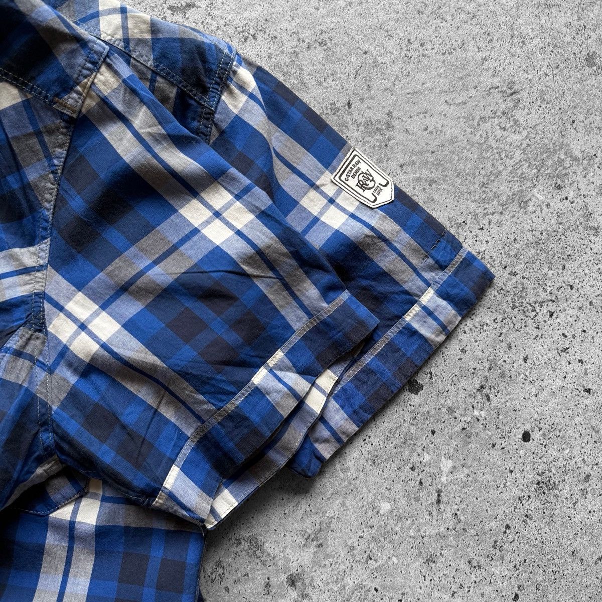 G-Star G-Star Raw Tunnel Hillstand Short Sleeve Button Up Shirt Size US L / EU 52-54 / 3 - 4 Thumbnail