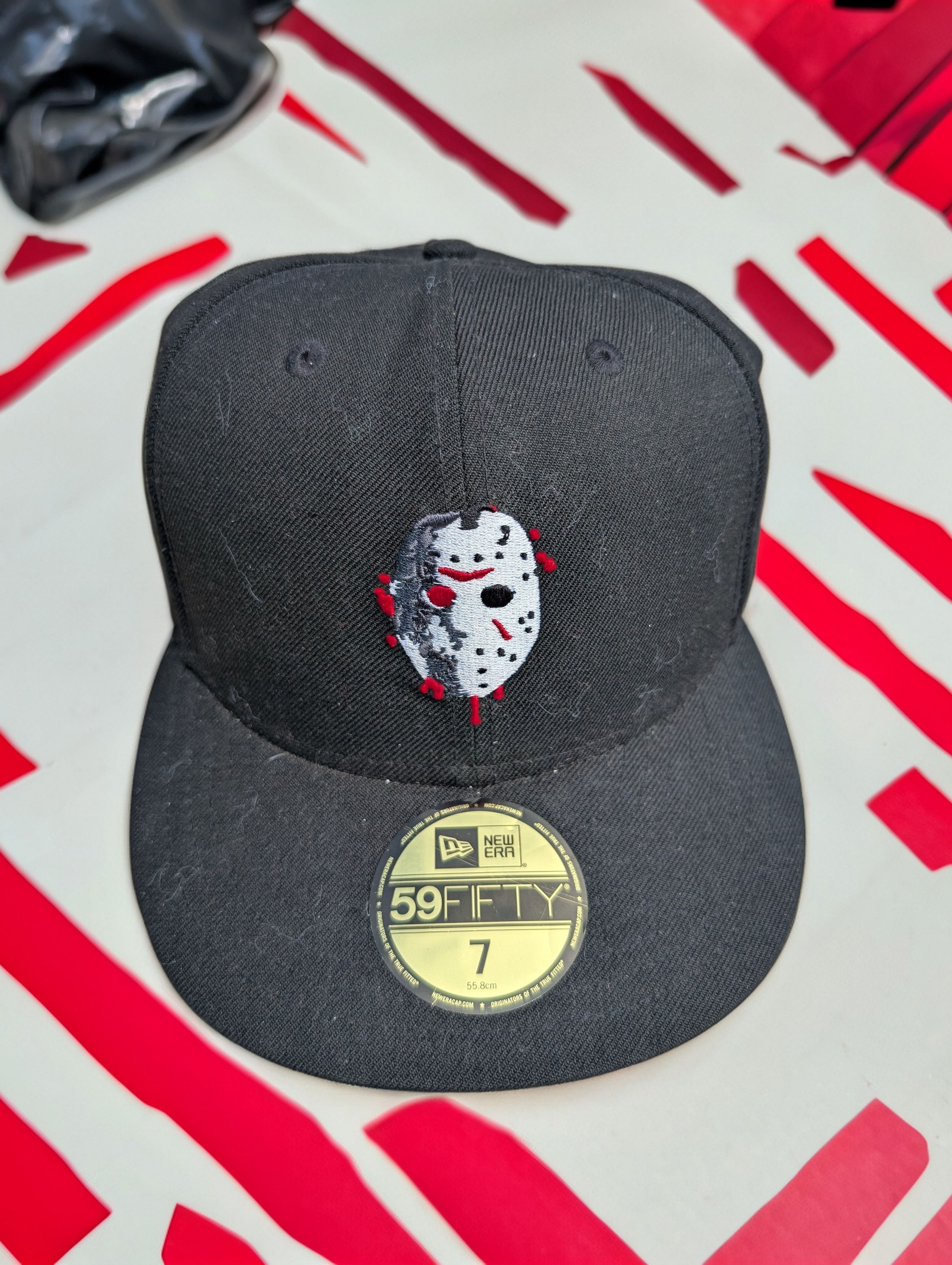 MyFitted Friday 13th SIZE 7 Jason Blood Mask Hat