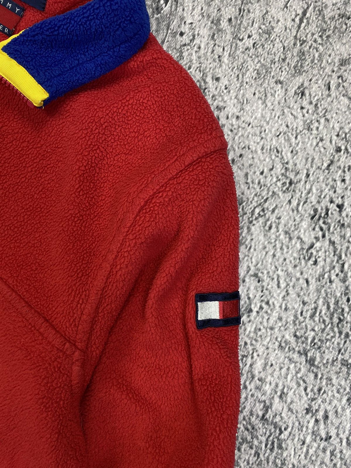 Tommy Hilfiger × Vintage Vintage Fleece Tommy Hilfiger 90’ Size US L / EU 52-54 / 3 - 6 Thumbnail