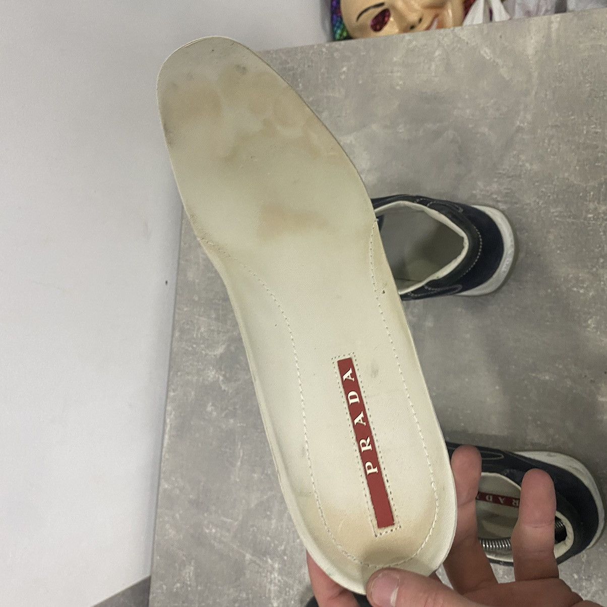 Prada Prada Suede Sneakers Low Top Size US 9.5 / EU 42-43 - 8 Thumbnail