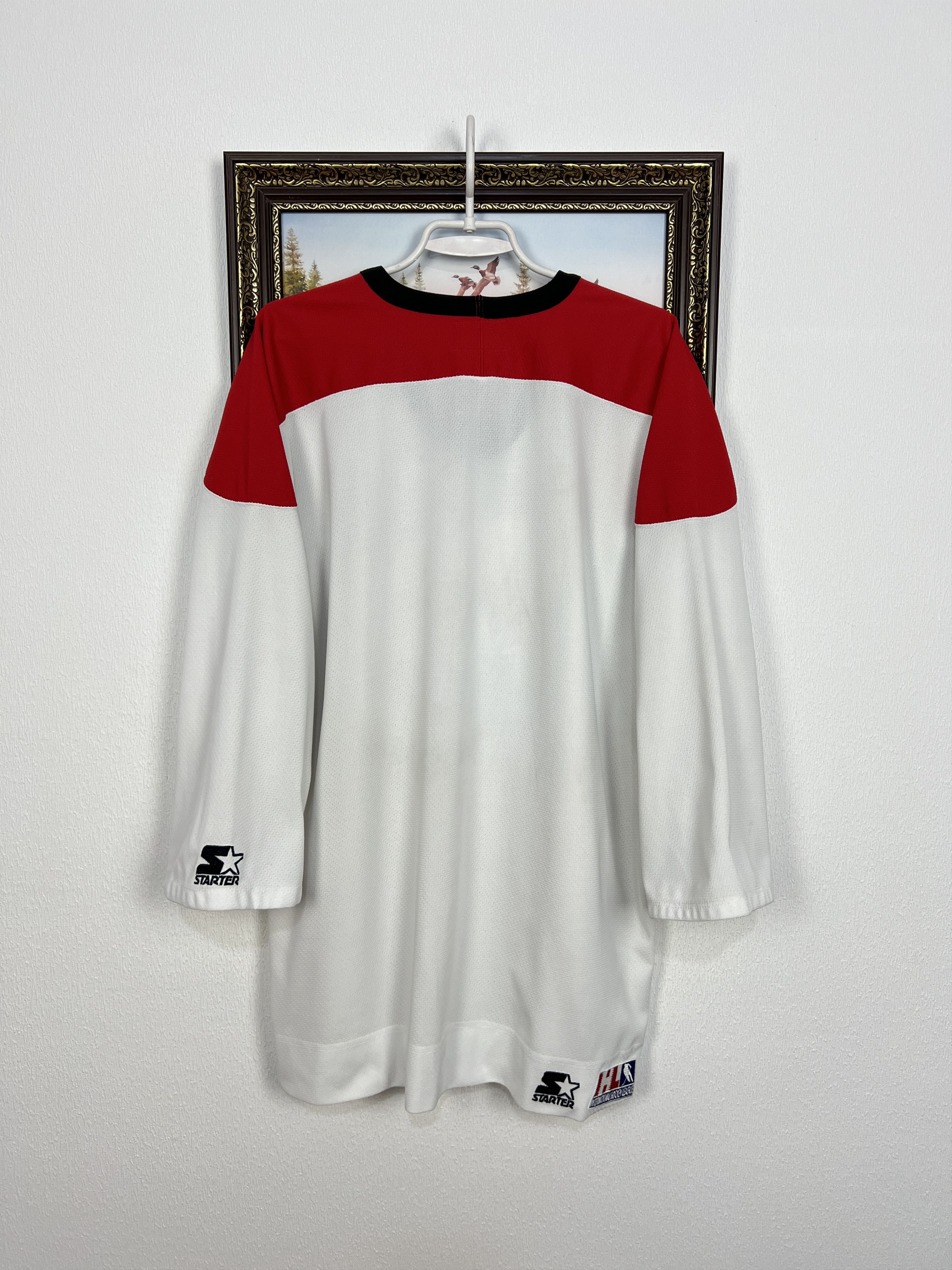 Starter Vintage 90's Starter San Francisco Spiders IHL Jersey Mens Size US XL / EU 56 / 4 - 7 Thumbnail