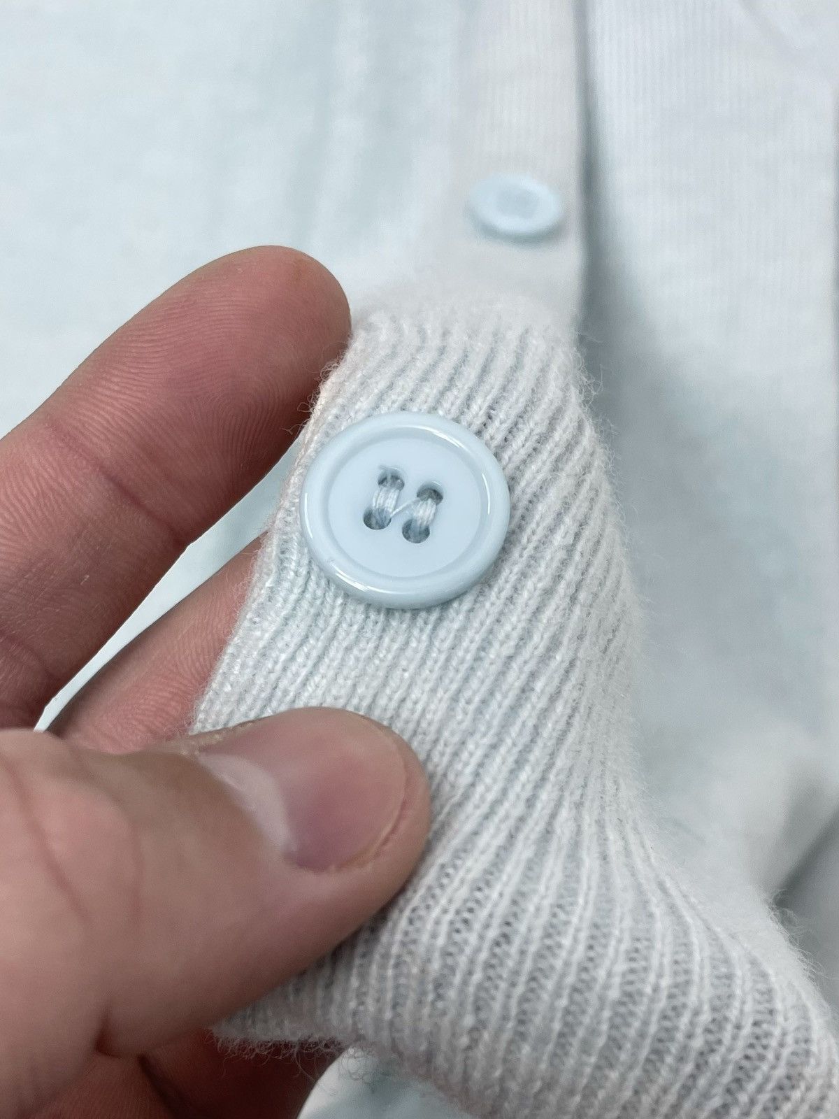 Acne Studios ACNE STUDIOS Face Logo Wool Knit Cardigan – Size S Size S / US 4 / IT 40 - 13 Thumbnail