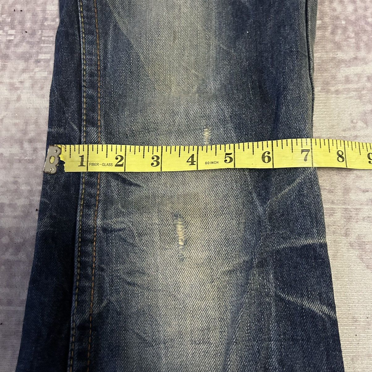 Ed Hardy Red Pepper Flared Punk Skull Jeans Size 29" - 21 Thumbnail