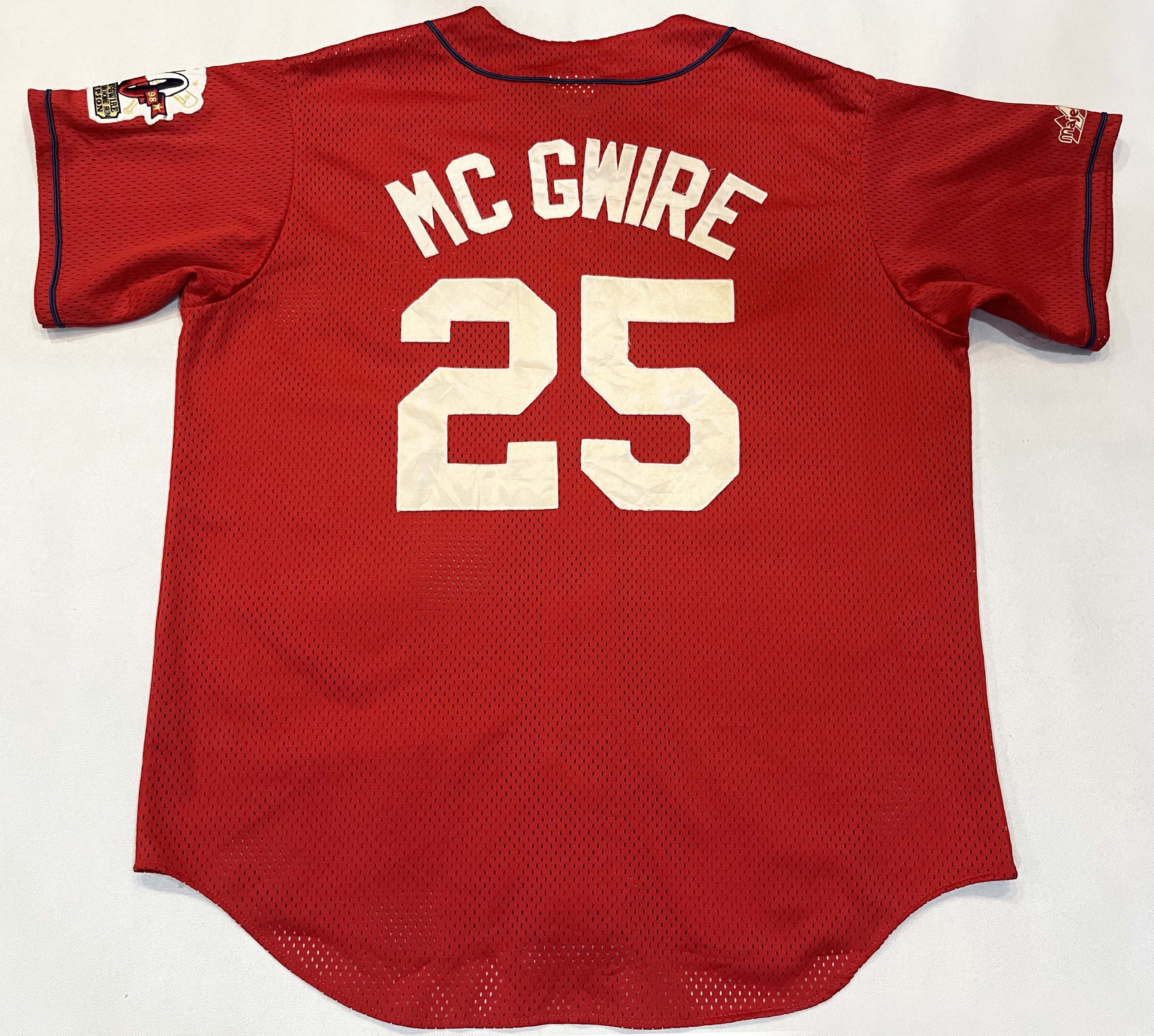 Majestic Majestic Diamond MLB St. Louis Cardinals McGWIRE #25 Jersey Size US L / EU 52-54 / 3 - 6 Thumbnail