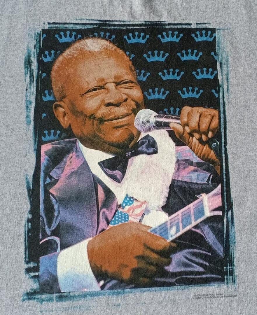Anvil × Band Tees × Vintage 2005 B.B King Birthday Road Show Tee Size US XL / EU 56 / 4 - 2 Thumbnail