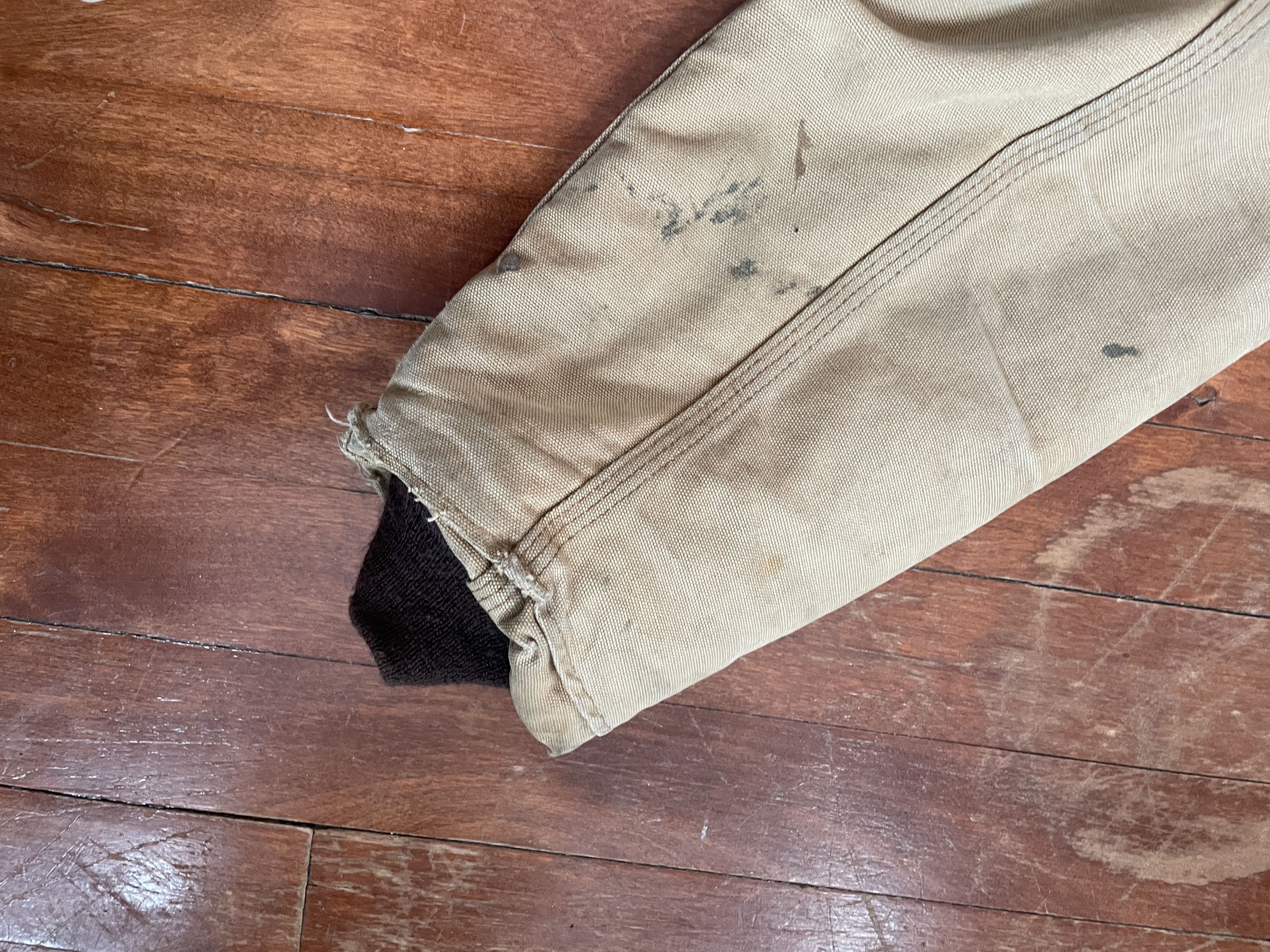 Carhartt Lined Carhartt Beige Jacket Size US L / EU 52-54 / 3 - 5 Thumbnail