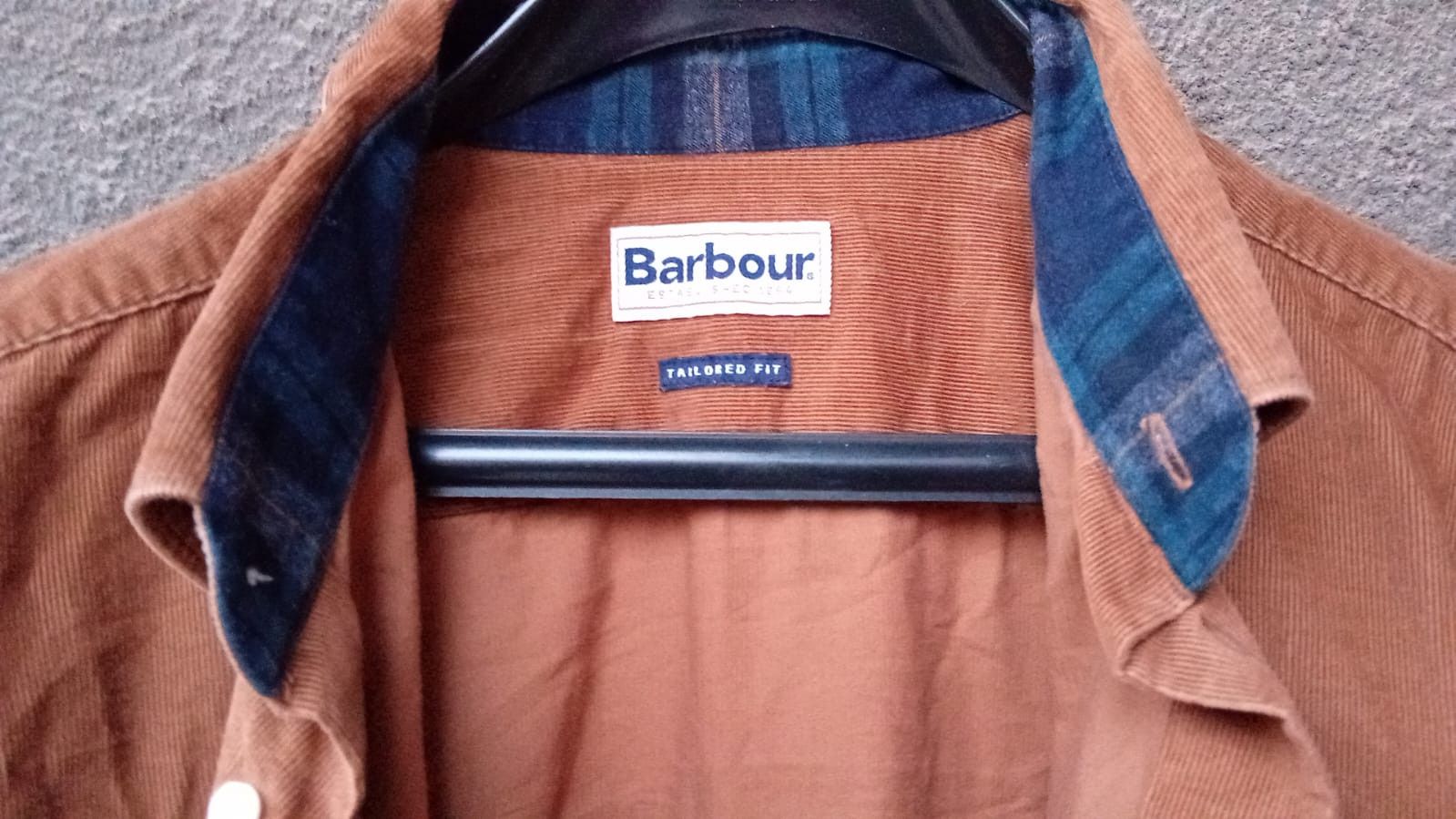 Barbour Barbour Stapleton Morris Cord shirt Corduroy Tailored Fit XL Size US XL / EU 56 / 4 - 8 Thumbnail