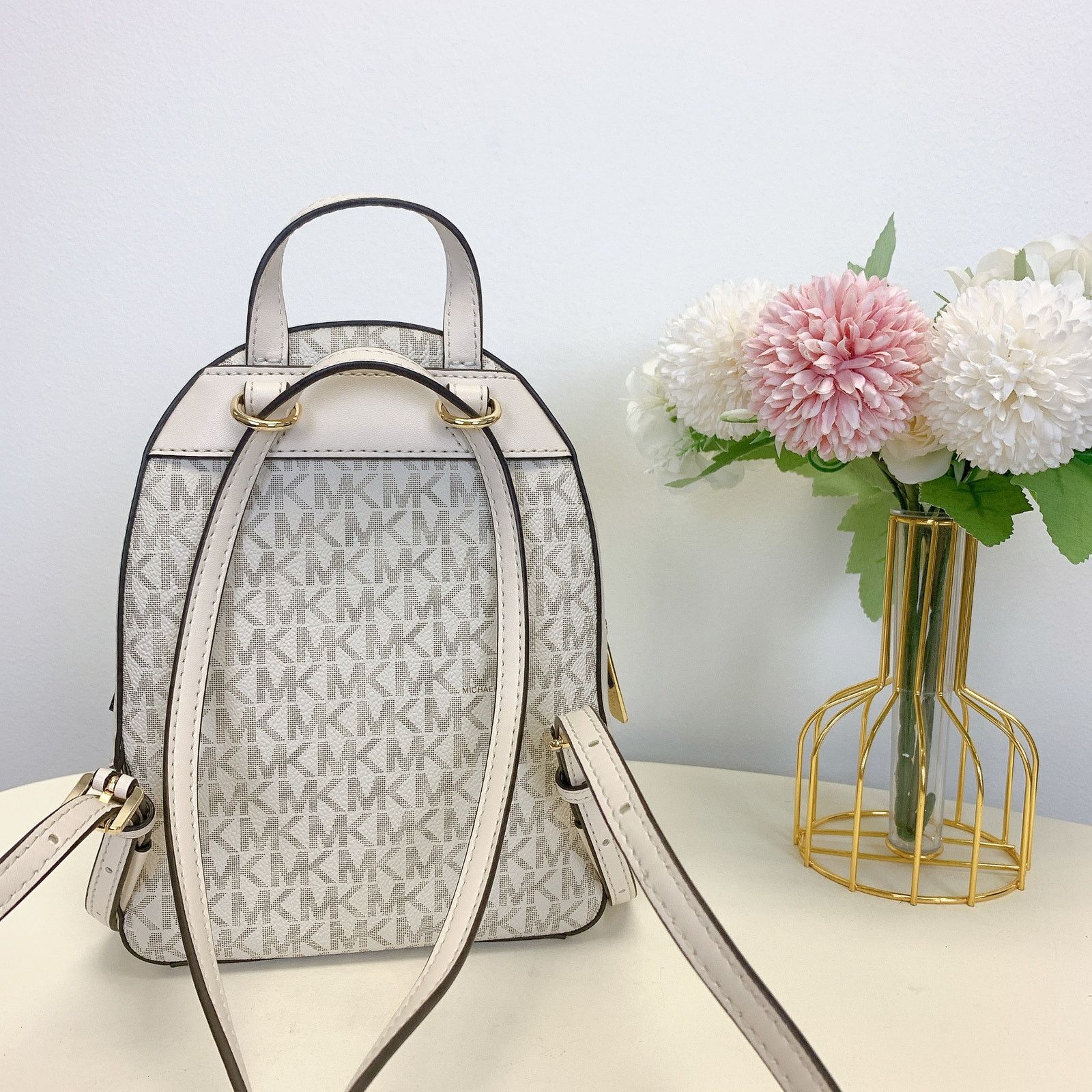 Michael Kors Michael Kors 35T2G8TB1B Jaycee Mini Plain Leather Backpacks Size ONE SIZE - 4 Thumbnail