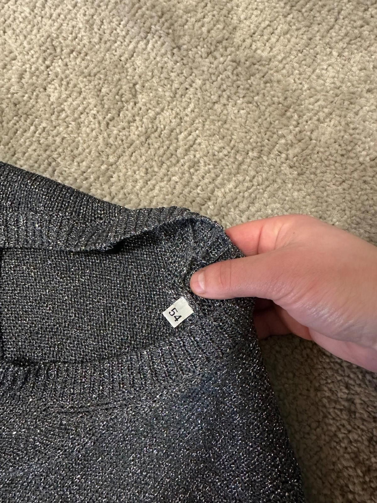 Dolce & Gabbana Dolce&Gabbana Mens Sweatshirt Gliter Gray Sz 54 Size US L / EU 52-54 / 3 - 7 Thumbnail