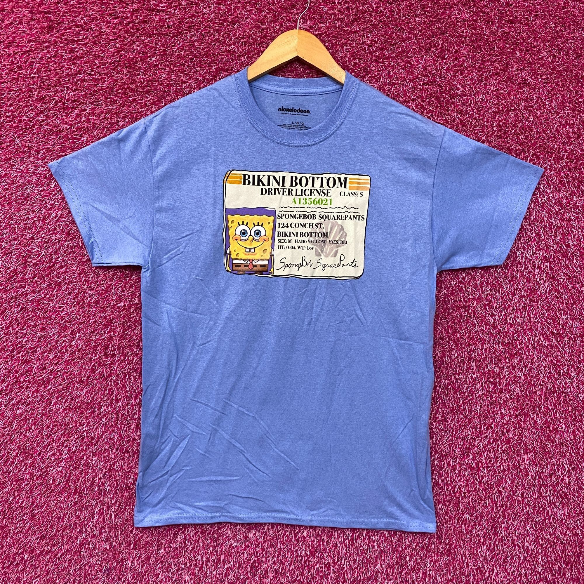 Nickelodeon Nickelodeon Spongebob Bikini Bottom Driver License T-shirt l Size US L / EU 52-54 / 3 - 1 Thumbnail