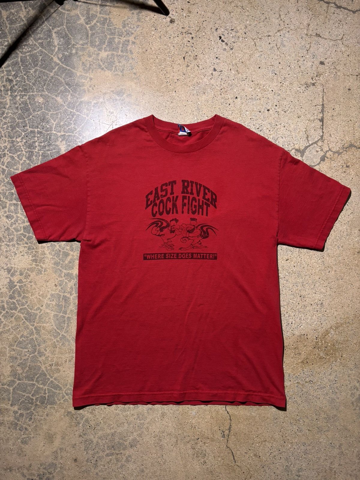 Vintage Vintage Cock Fight Tee Size US L / EU 52-54 / 3 - 1 Thumbnail