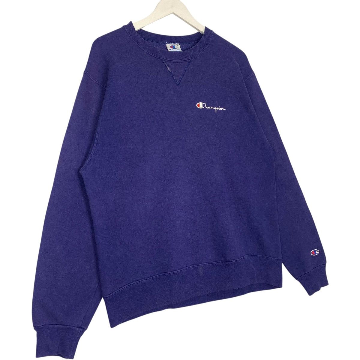Vintage Vintage 90s Champion Blue Tag Sweatshirt Crewneck BlueSize M Size US M / EU 48-50 / 2 - 3 Thumbnail
