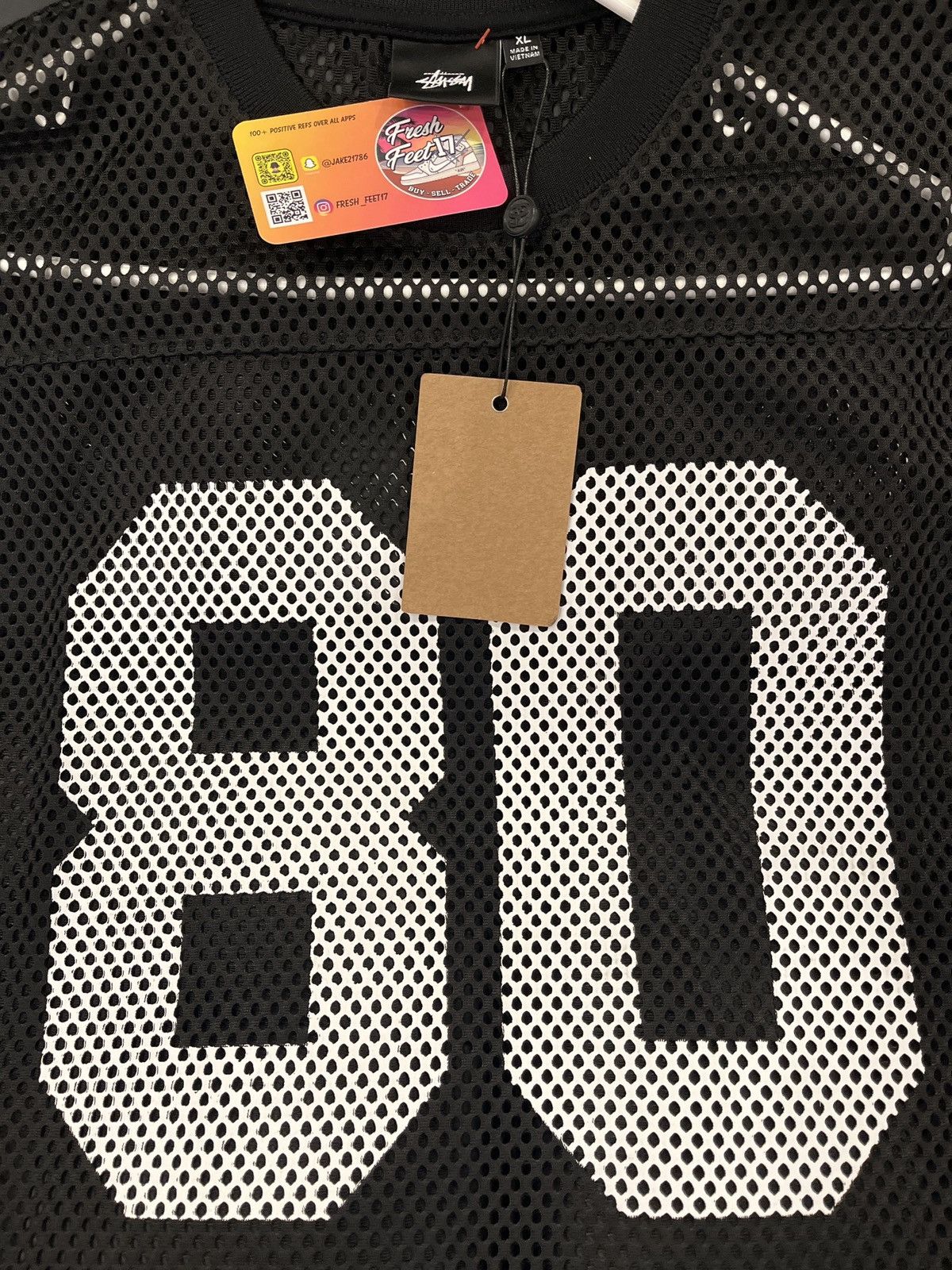 Stussy Brand new stussy cropped jersey Size US XL / EU 56 / 4 - 4 Thumbnail