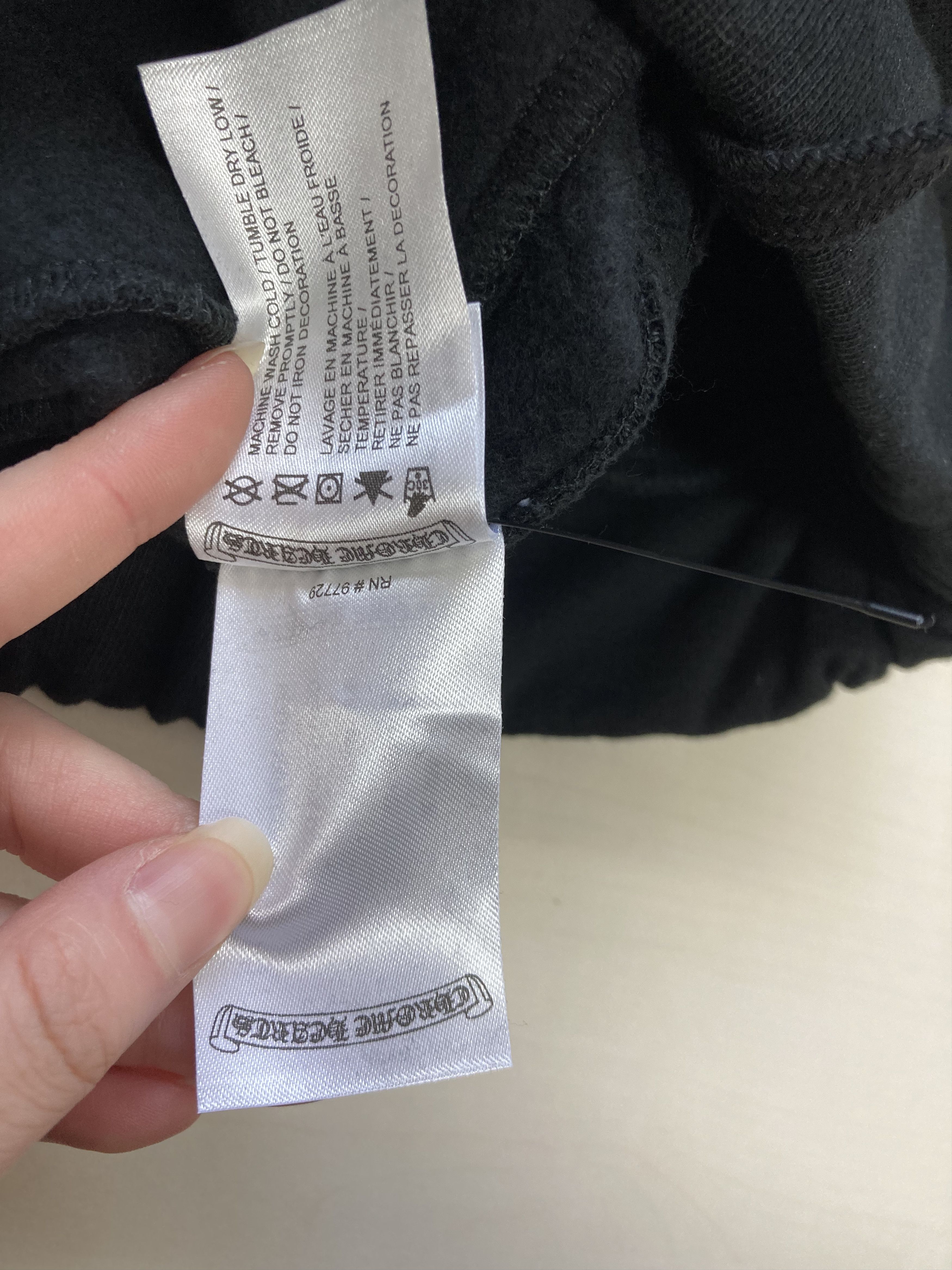 Chrome Hearts Chrome Hearts Miami Black Script Cross Sweatpants Size 24" / US 00 / IT 34 - 11 Thumbnail