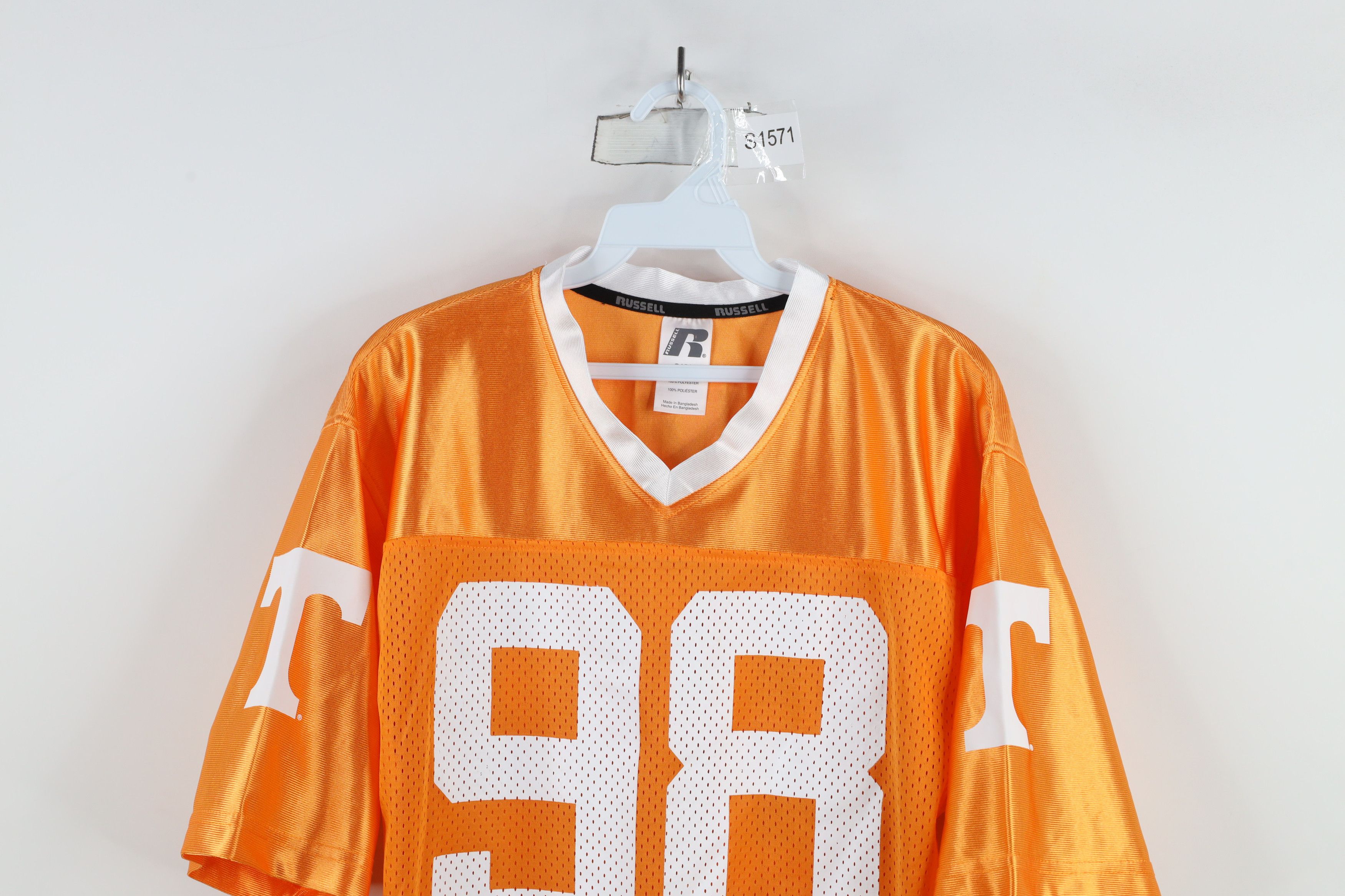 Russell Athletic × Vintage Vintage Russell Athletic University of Tennessee Jersey #98 Size US S / EU 44-46 / 1 - 2 Thumbnail