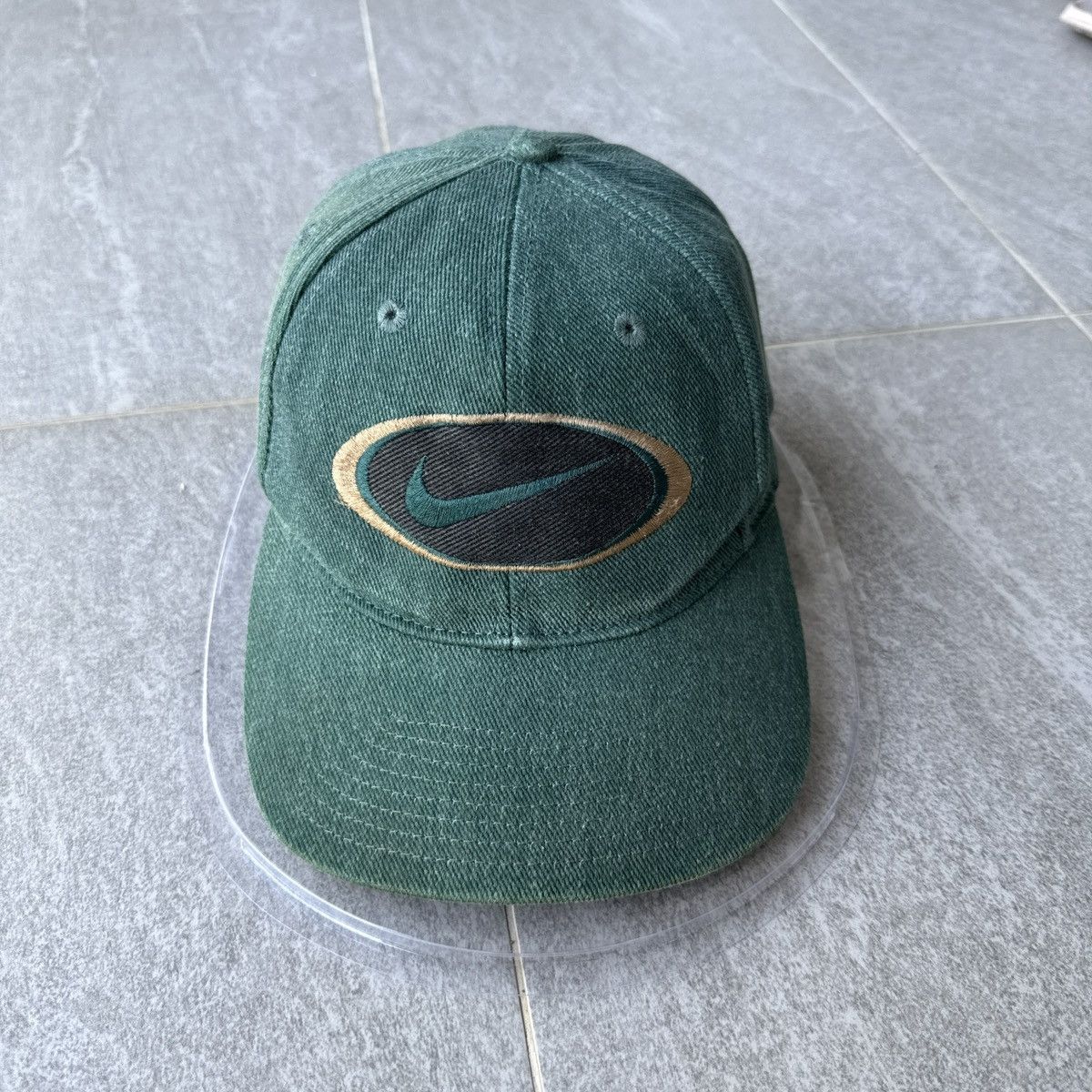 Nike Vintage NIKE swoosh logo cap.. vintage cap Size ONE SIZE - 1 Thumbnail