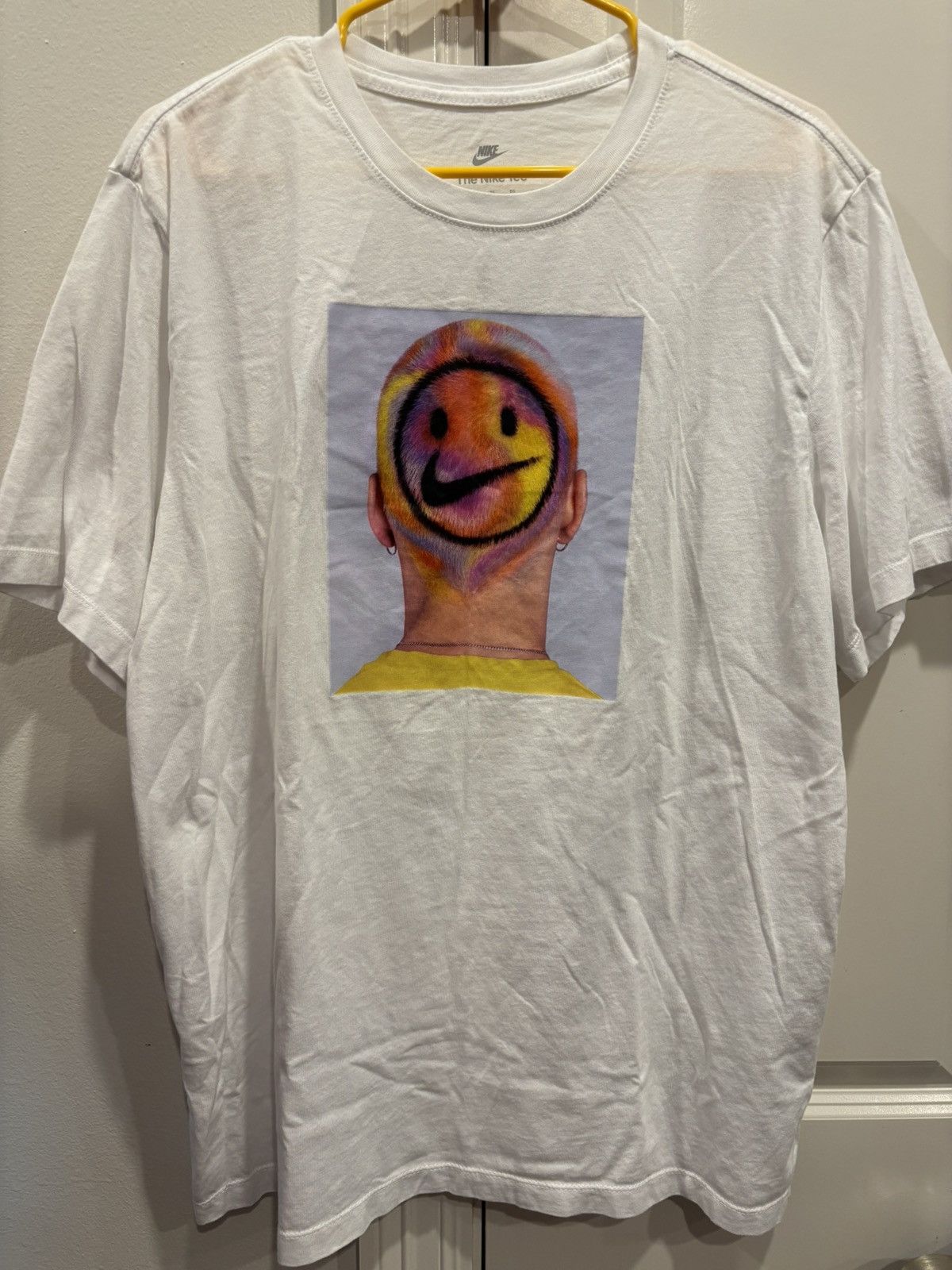 Nike Nike x J. Balvin HAVE A NICE DAY Smiley Face Shirt • Sz: XL Size US XL / EU 56 / 4 - 1 Thumbnail