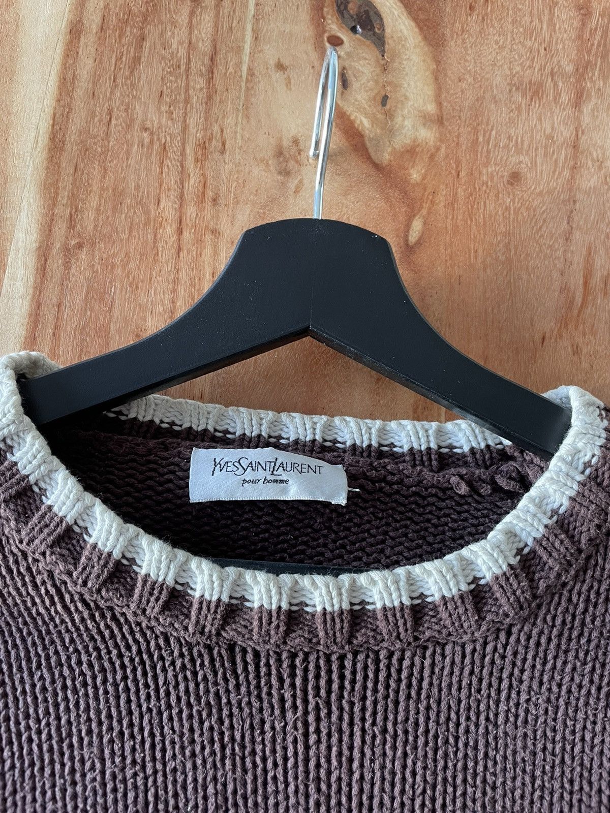 Yves Saint Laurent Ysl Vintage sweater Size US L / EU 52-54 / 3 - 3 Thumbnail