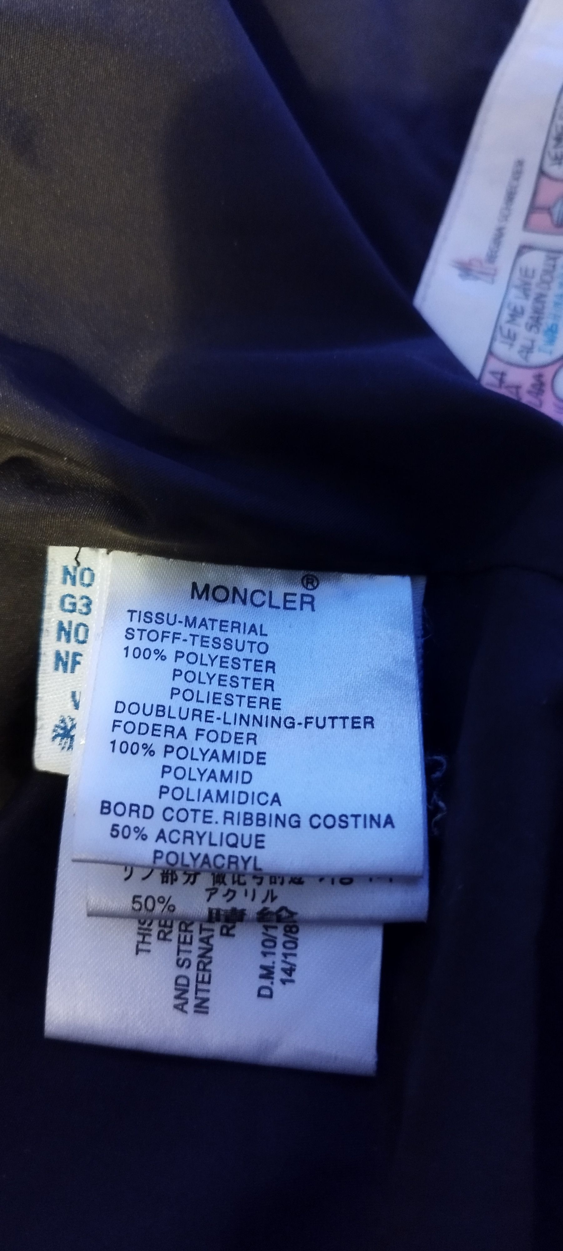 Moncler Vintage Moncler jacket 90s Size US XL / EU 56 / 4 - 13 Thumbnail