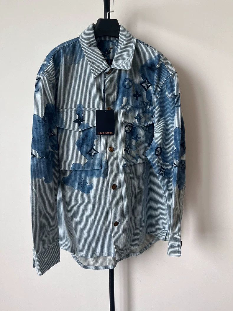 Louis Vuitton Louis Vuitton Monogram Ink Shirt Jacket - dmc Size US XL / EU 56 / 4 - 1 Thumbnail