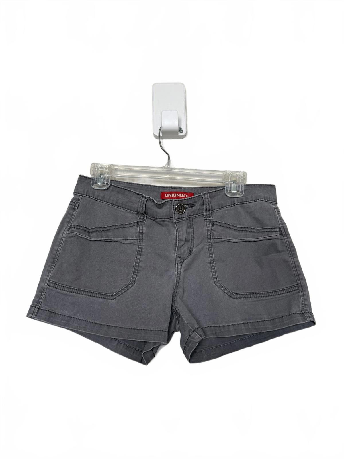 UNIONBAY Y2K Grunge Gray Unionbay Women's Shorts Size 32" / US 10 / IT 46 - 2 Thumbnail